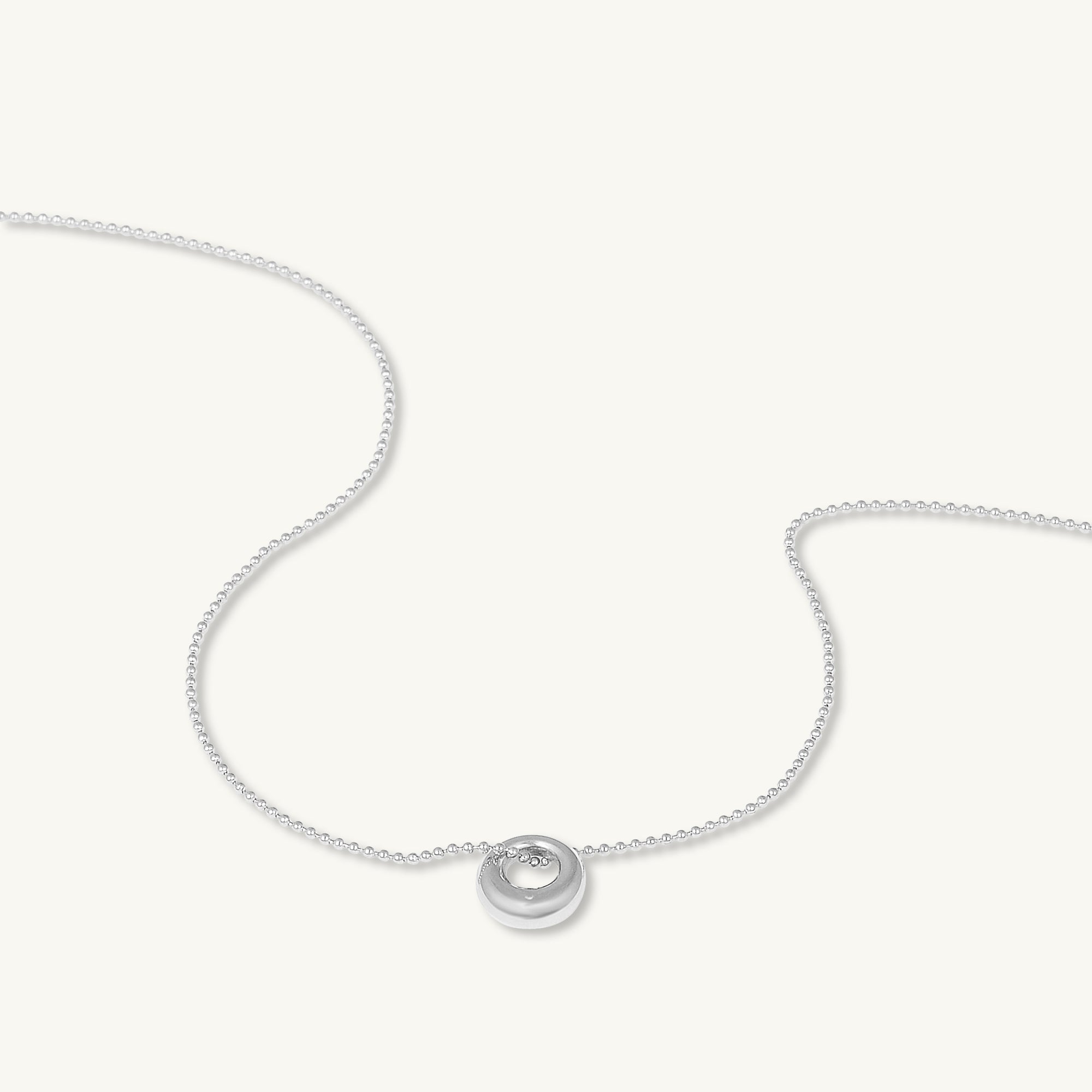 Love Knot Circular Necklace - Camile & Stone
