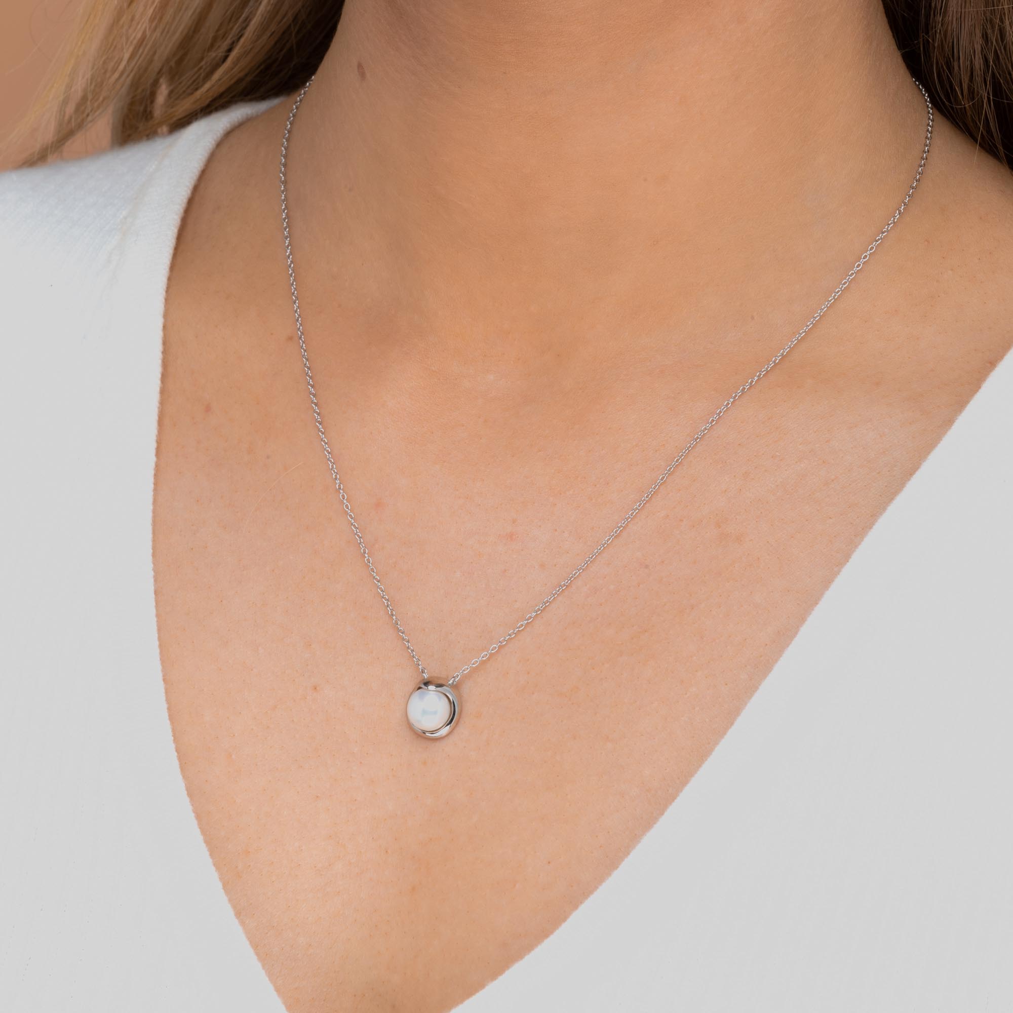 Mabe Pearl Chain Necklace - Camile & Stone