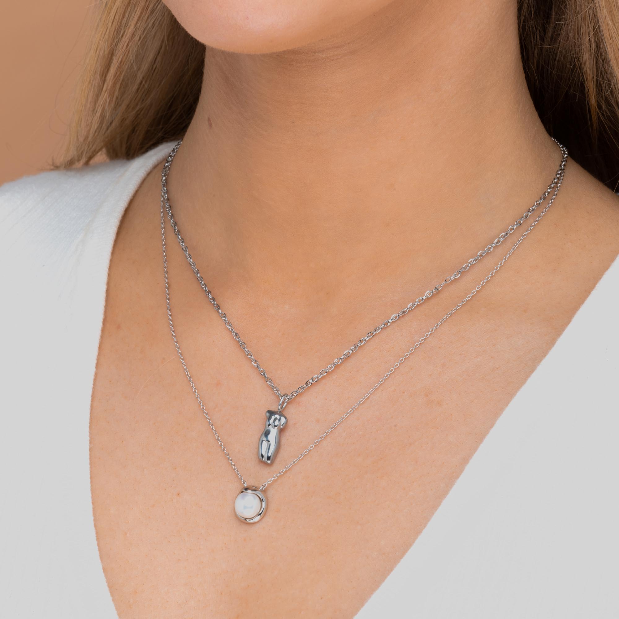 Mabe Pearl Chain Necklace - Camile & Stone