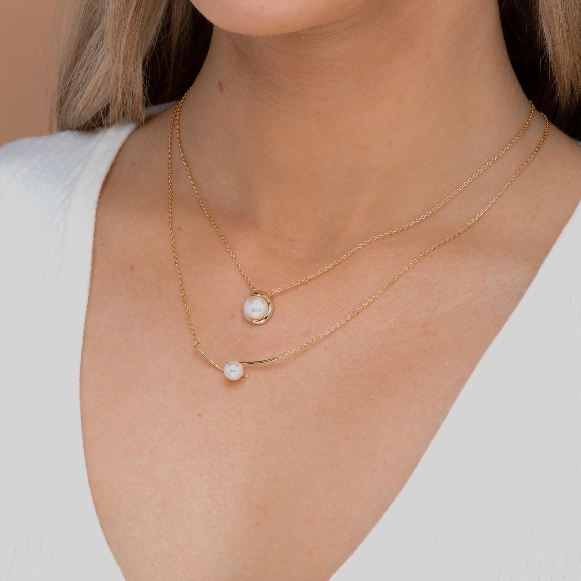 Mabe Pearl Chain Necklace - Camile & Stone