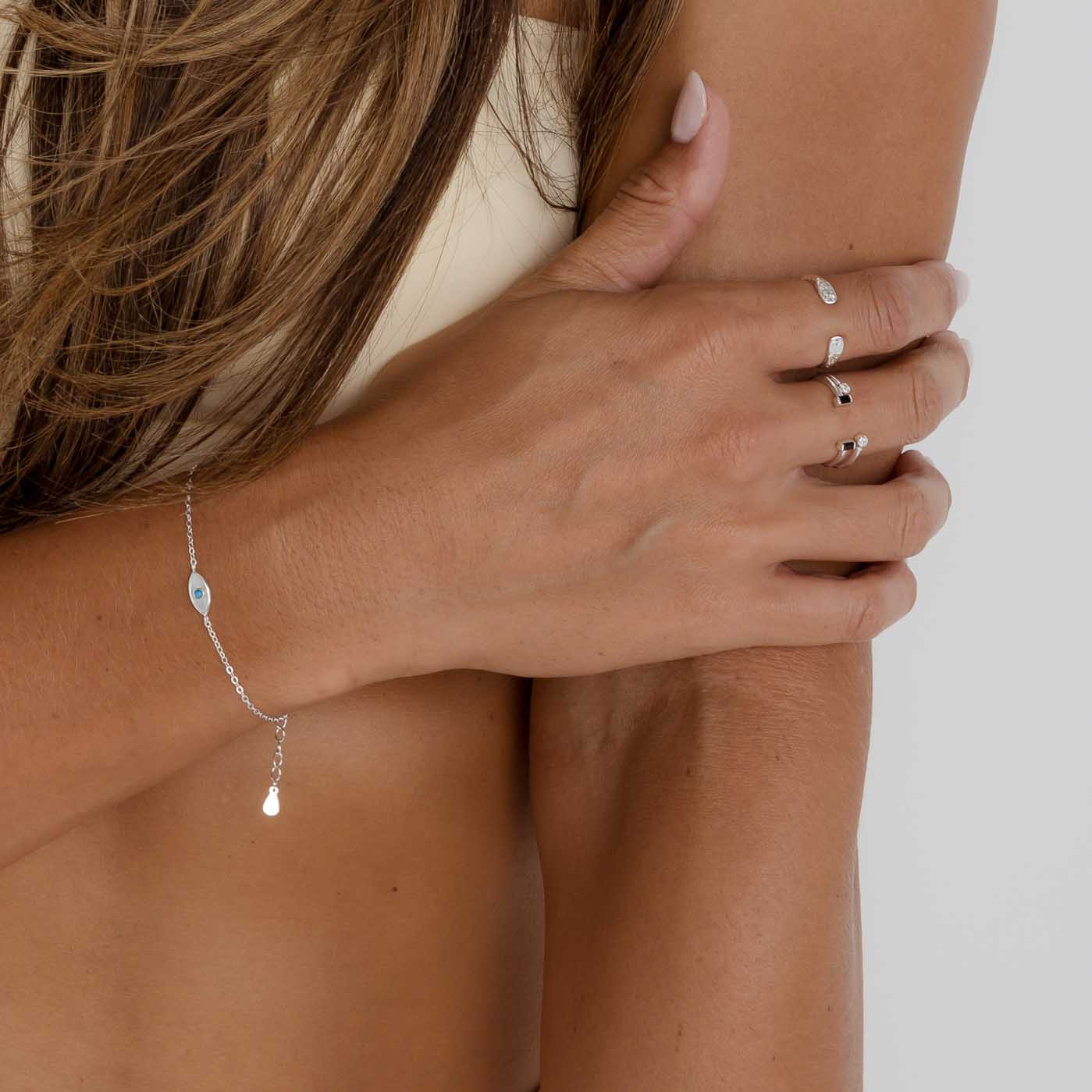 Molten Open Cuff Ring - Camile & Stone