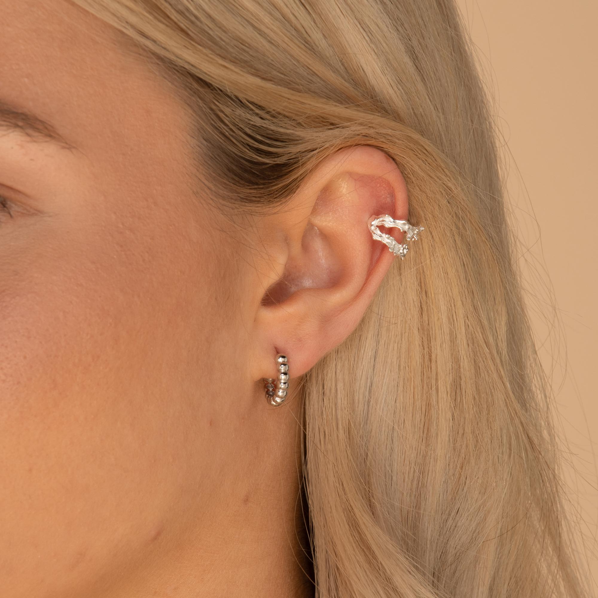 Molten Single Cuff Earring - Camile & Stone