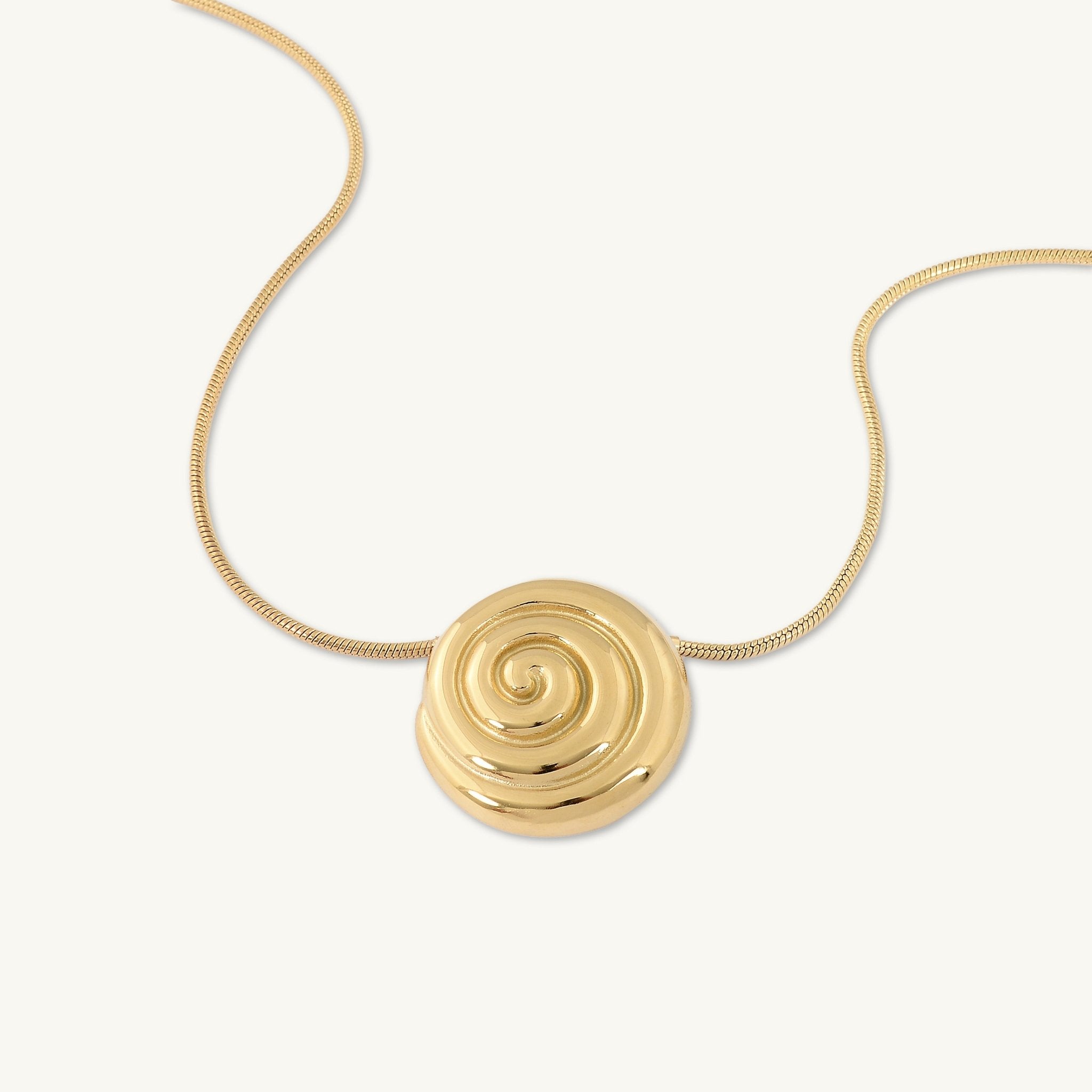 Monte Snake Chain Statement Necklace - Camile & Stone