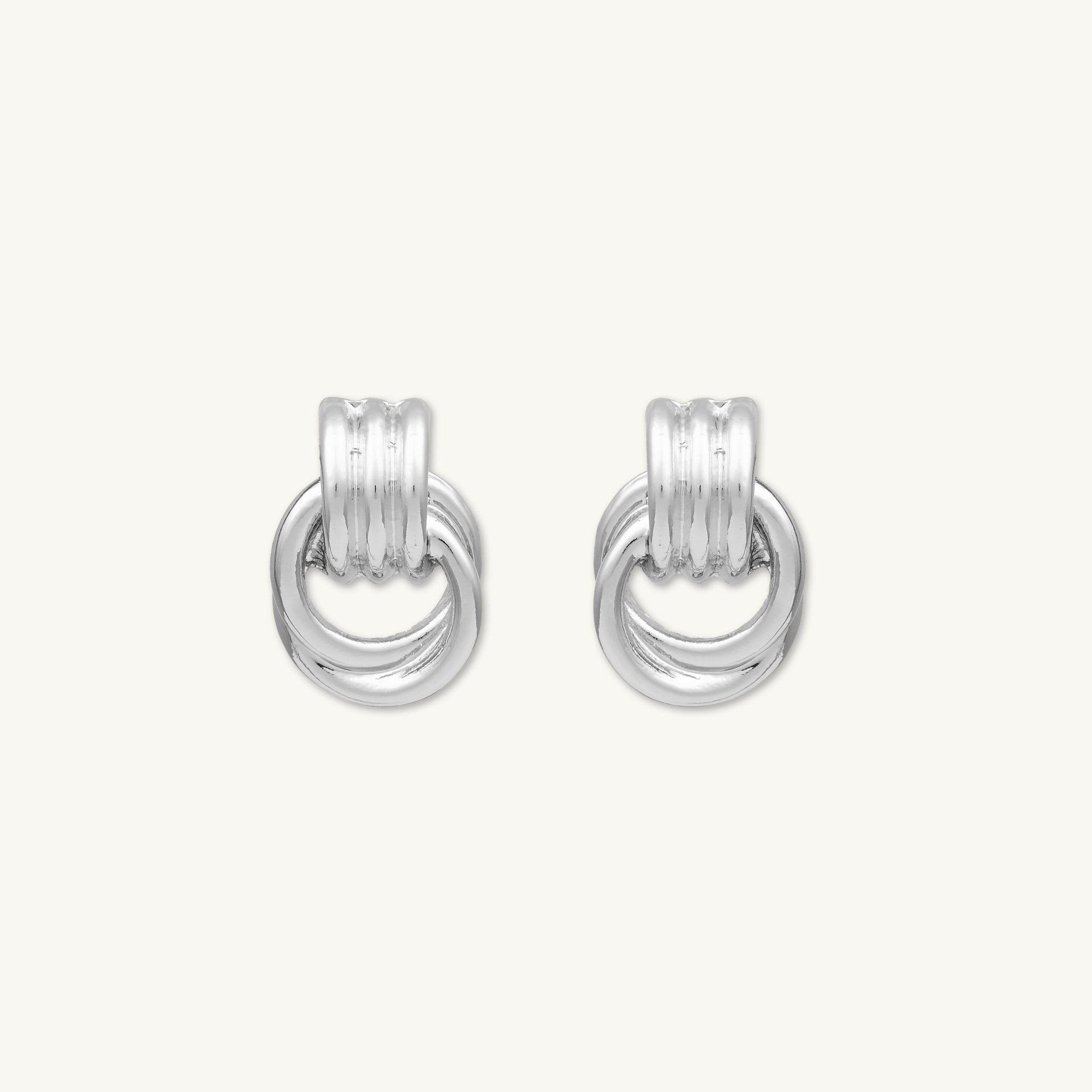 Nadia Loop Statement Stud Earrings - Camile & Stone
