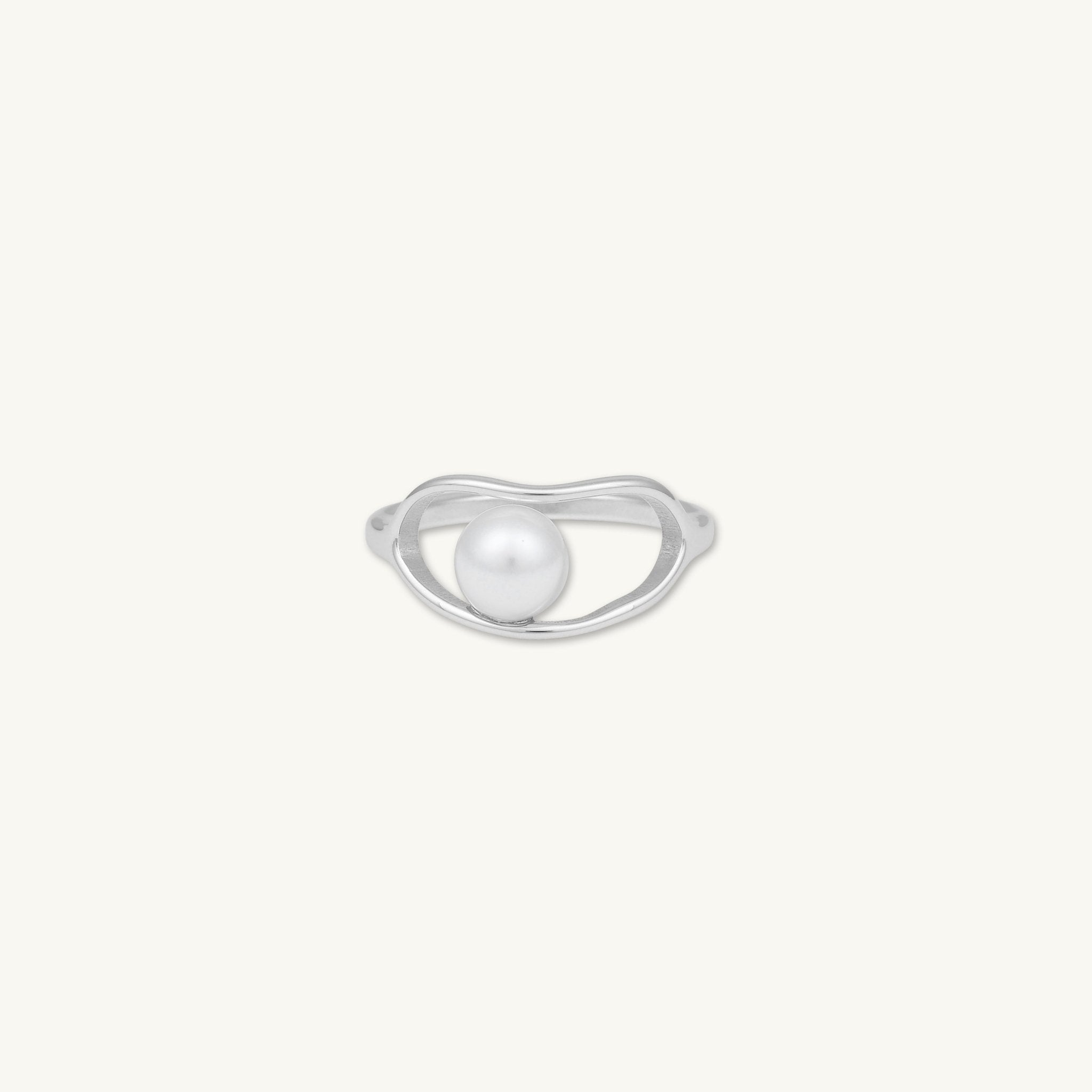 Open Pearl Statement Ring - Camile & Stone