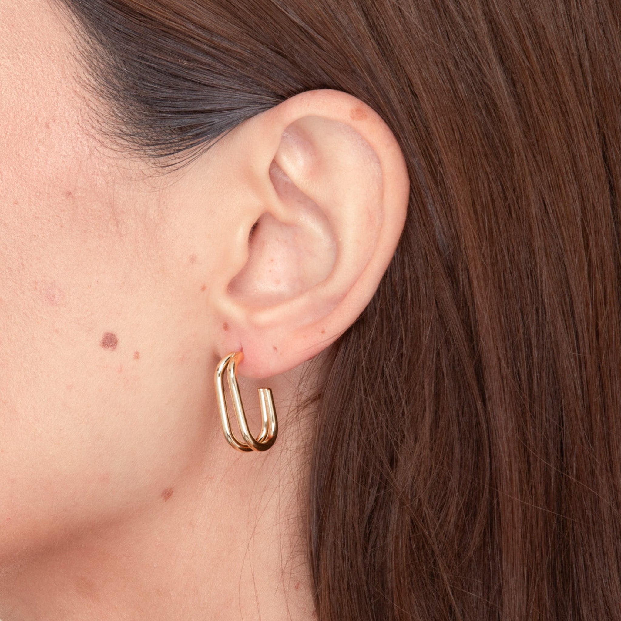 Paisley Double Huggie Earrings - Camile & Stone