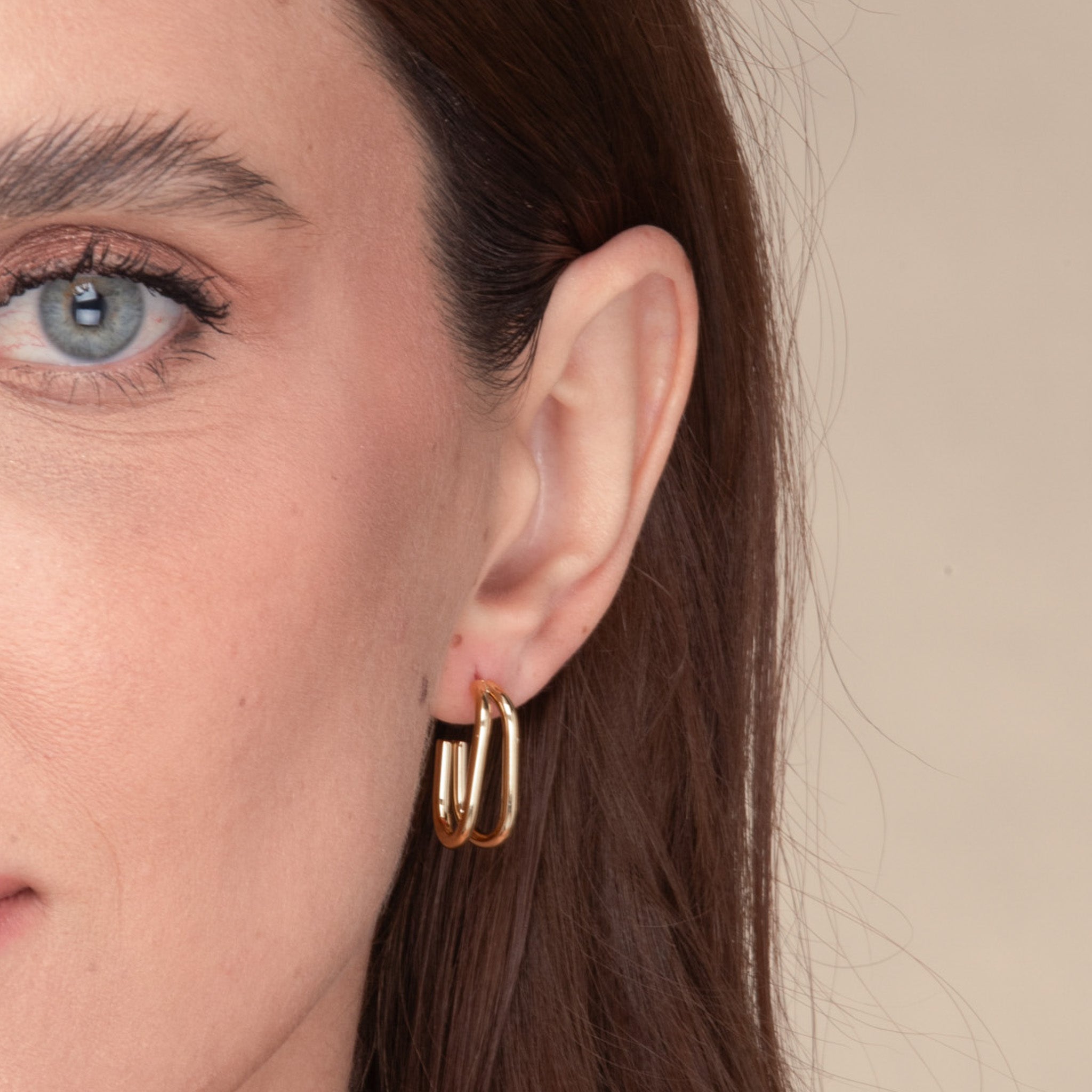 Paisley Double Huggie Earrings - Camile & Stone