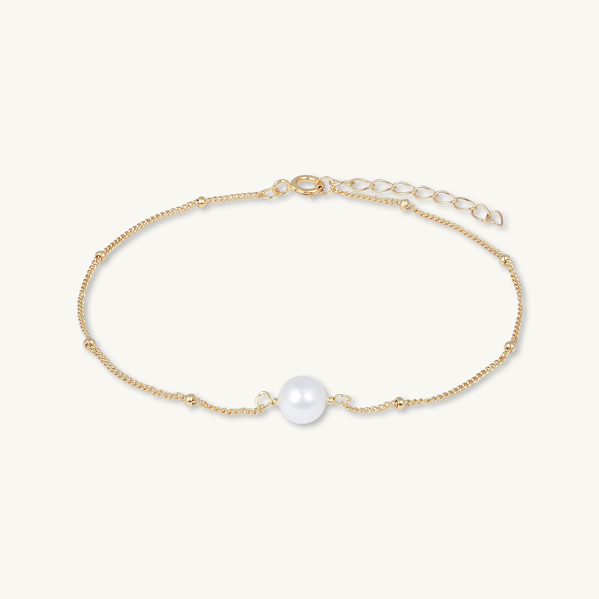 Pearl Satellite Chain Bracelet - Camile & Stone