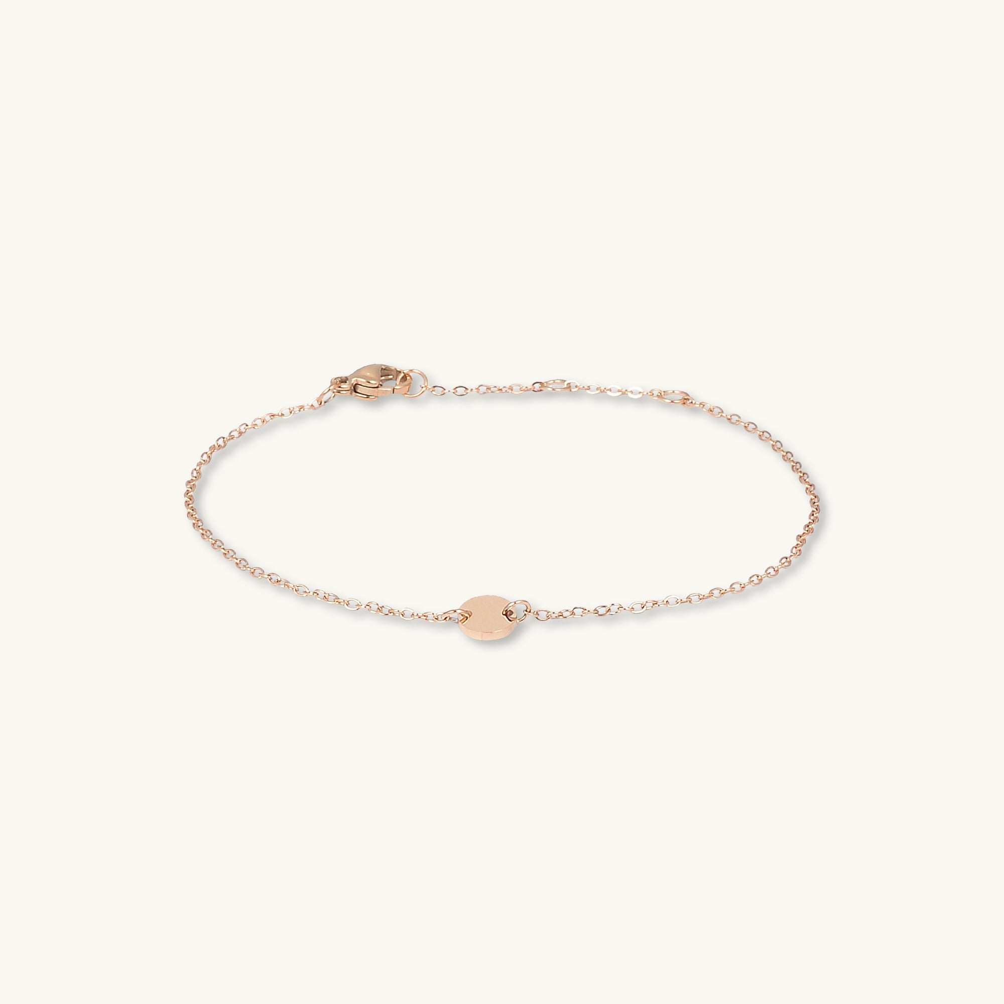 Petite Circle Medallion Disc Bracelet - Camile & Stone
