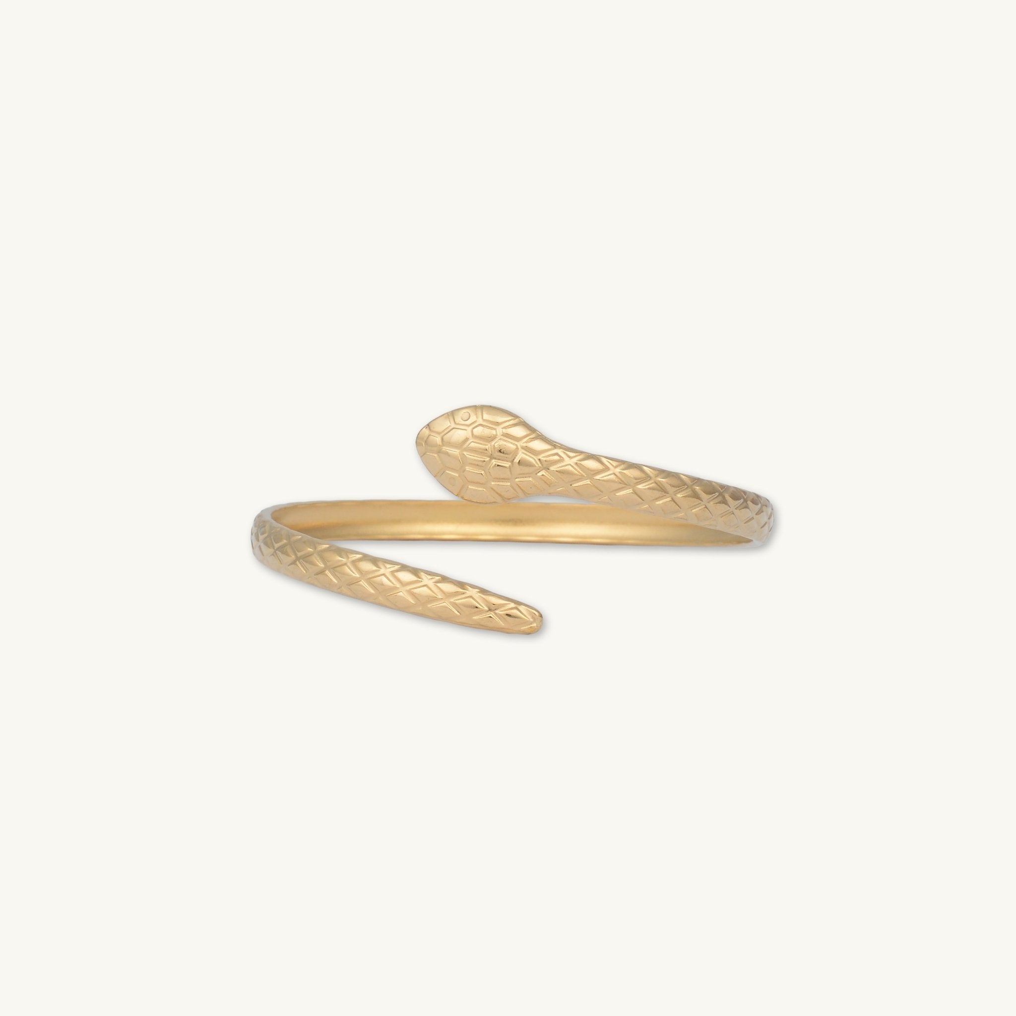 Snake Open Cuff Bangle - Camile & Stone