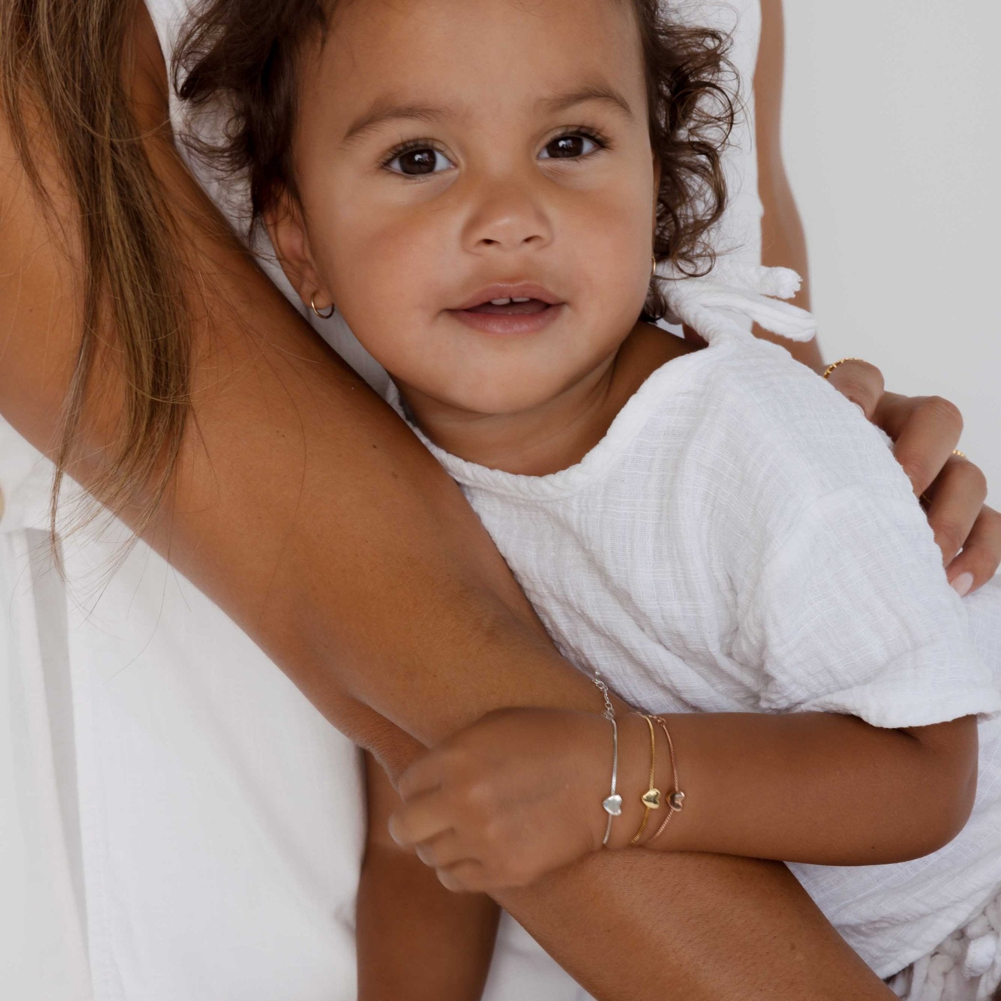 Solid Heart Chain Bracelet - Child - Camile & Stone