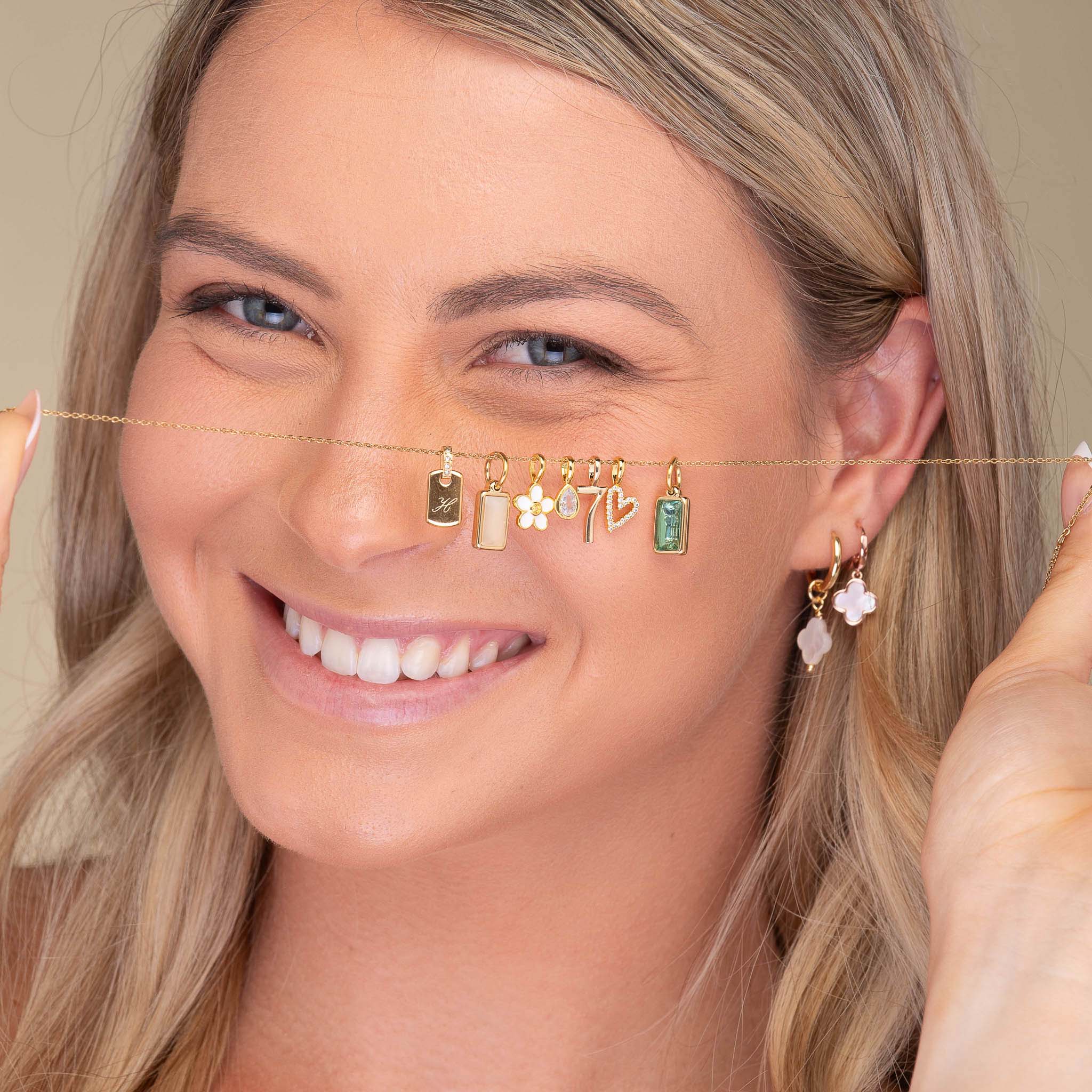 Teardrop Sapphire Pendant - Camile & Stone