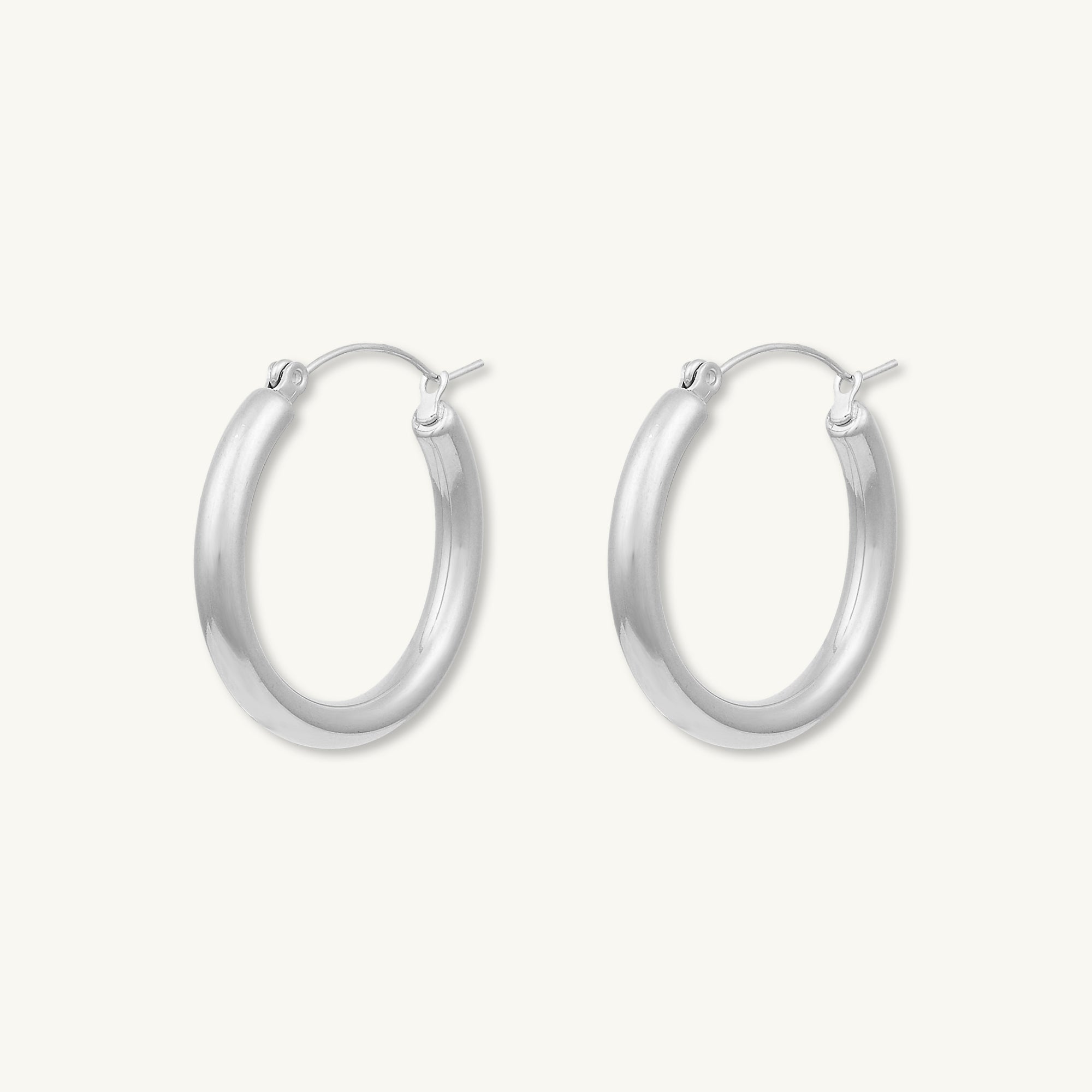 Tessa Tube Hoop Earrings - Camile & Stone