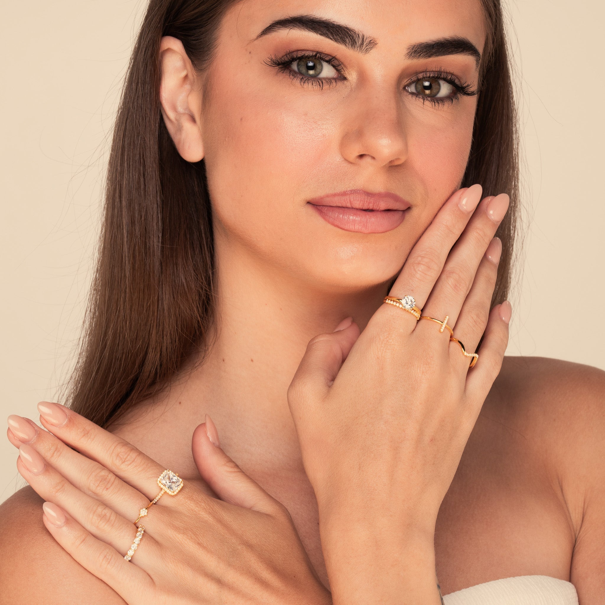 The Ballerina Radiant Sapphire Engagement Ring - Camile & Stone