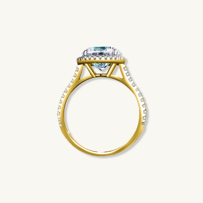 The Eliza Round Sapphire Engagement Ring - Camile & Stone