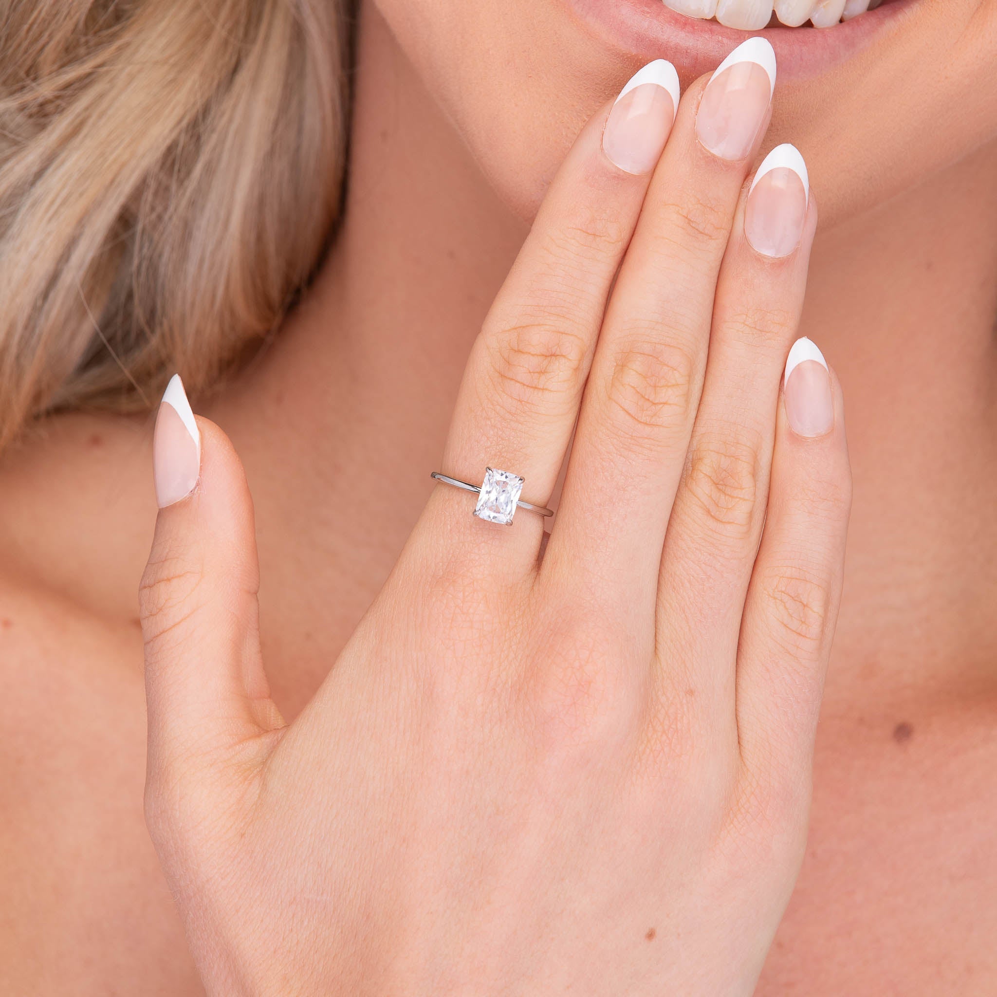 The Maya Emerald Sapphire Engagement Ring - Camile & Stone