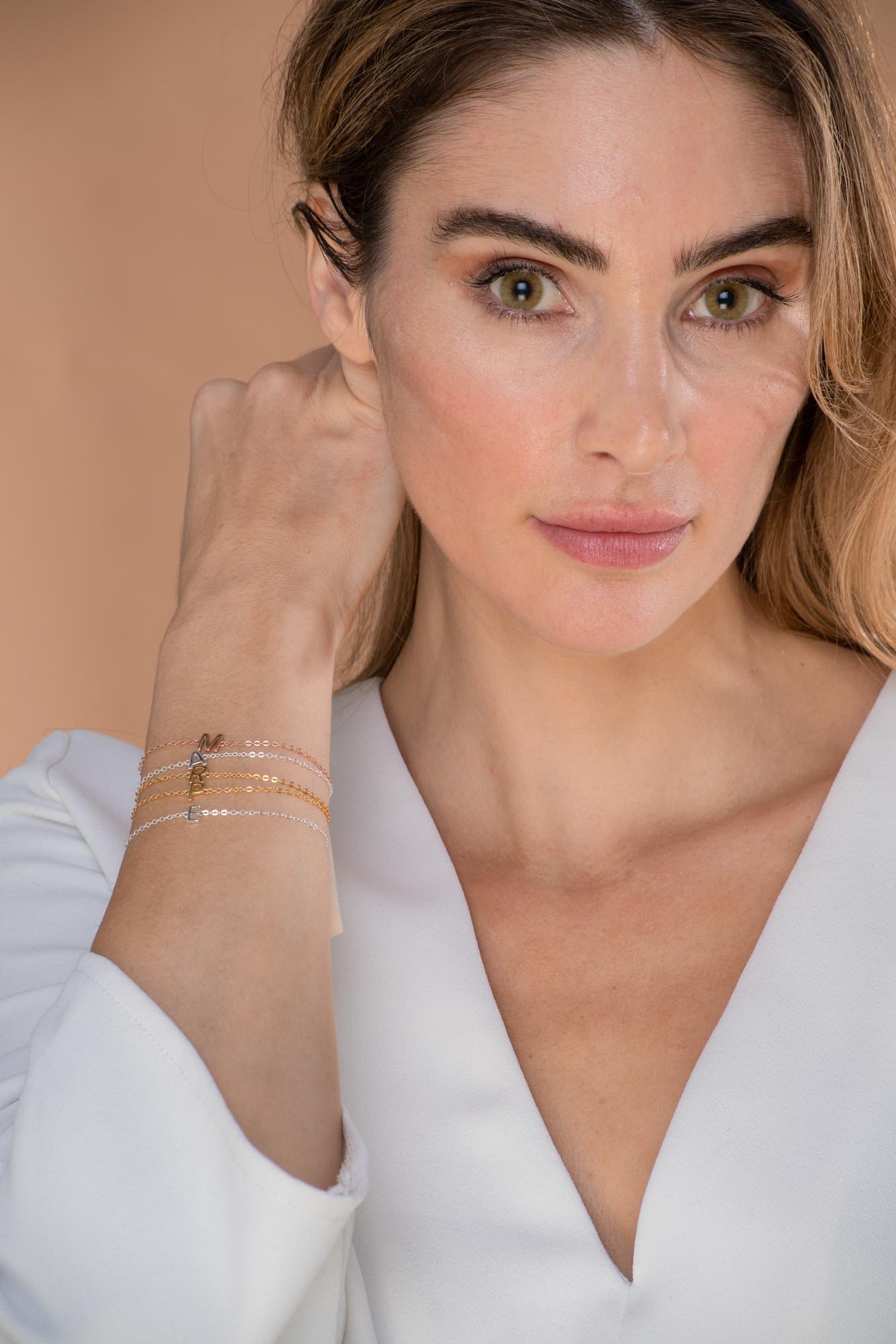 The Original Single Initial Letter Bracelet - Camile & Stone