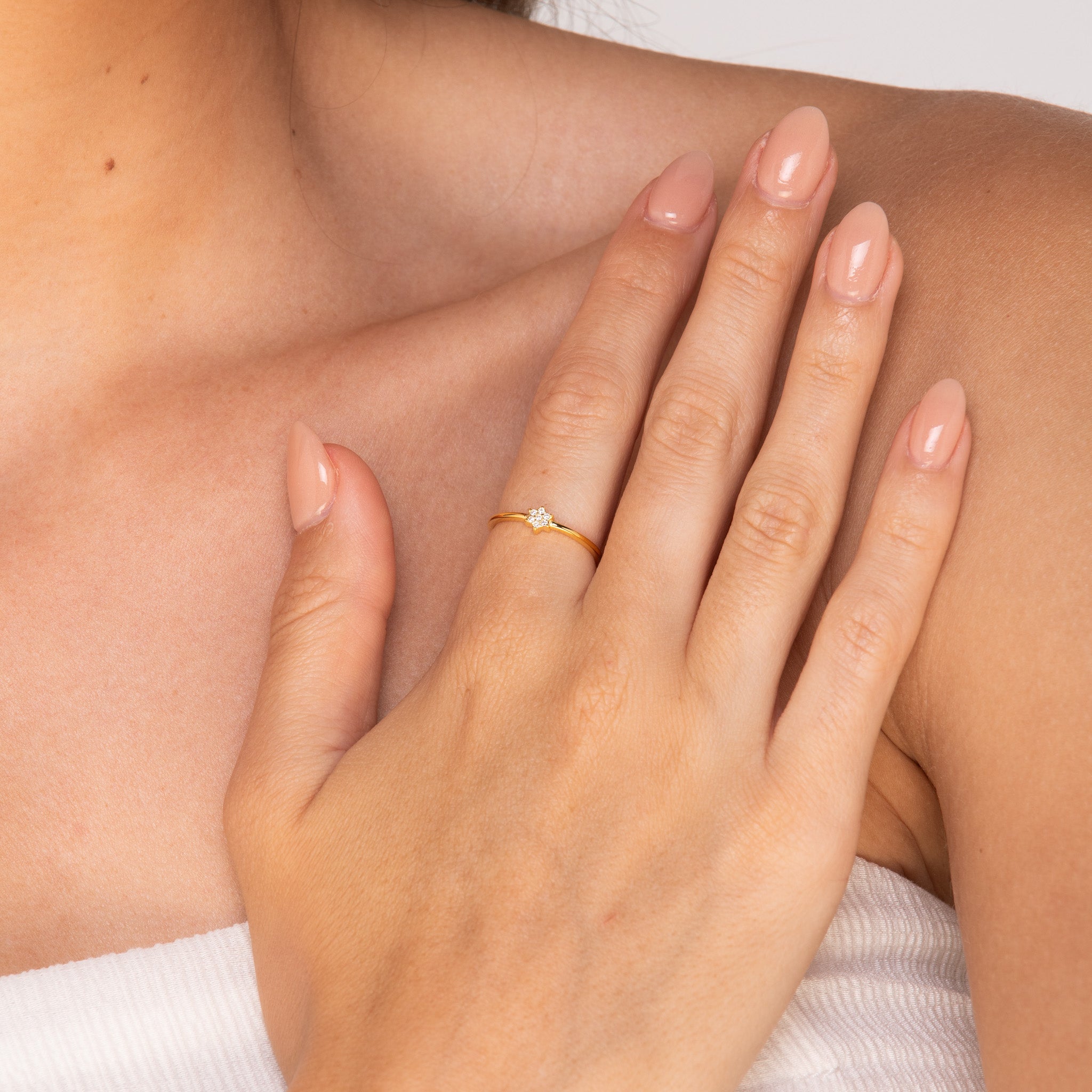 The Snowflake Sapphire Ring - Camile & Stone