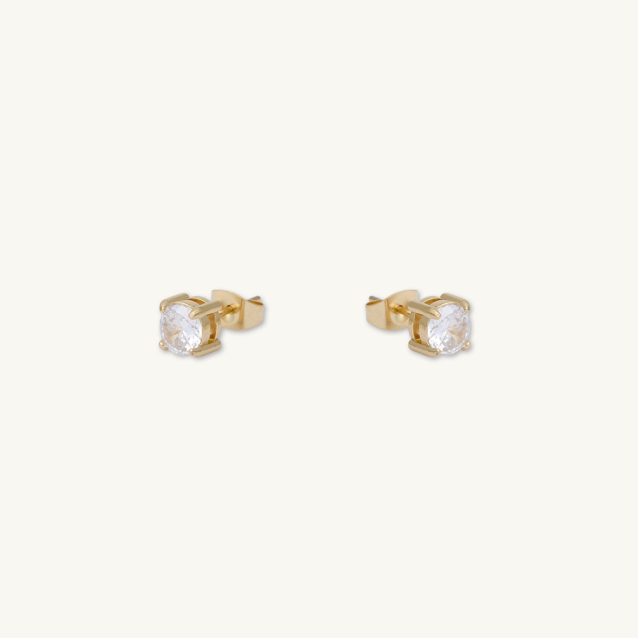 Unisex Classic Sapphire Stud Earrings - Camile & Stone