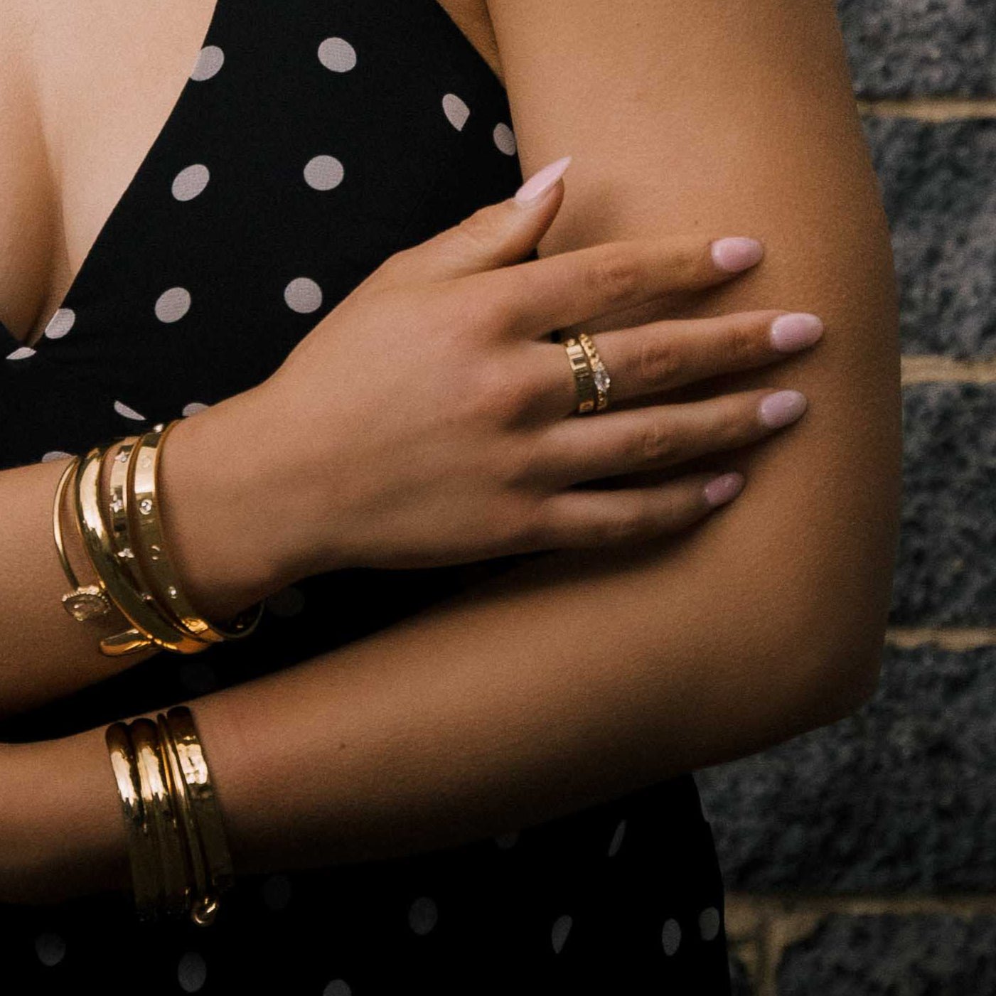 Unisex Cross Sapphire Statement Ring - Camile & Stone