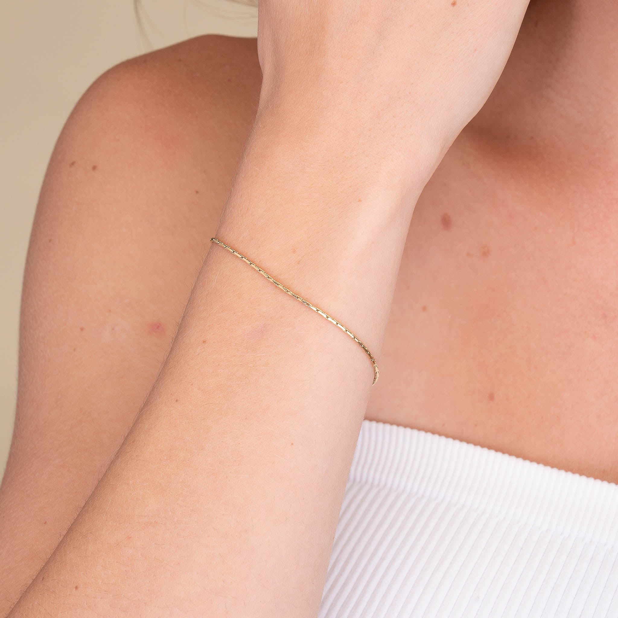 Unisex Trace Chain Bracelet - Camile & Stone