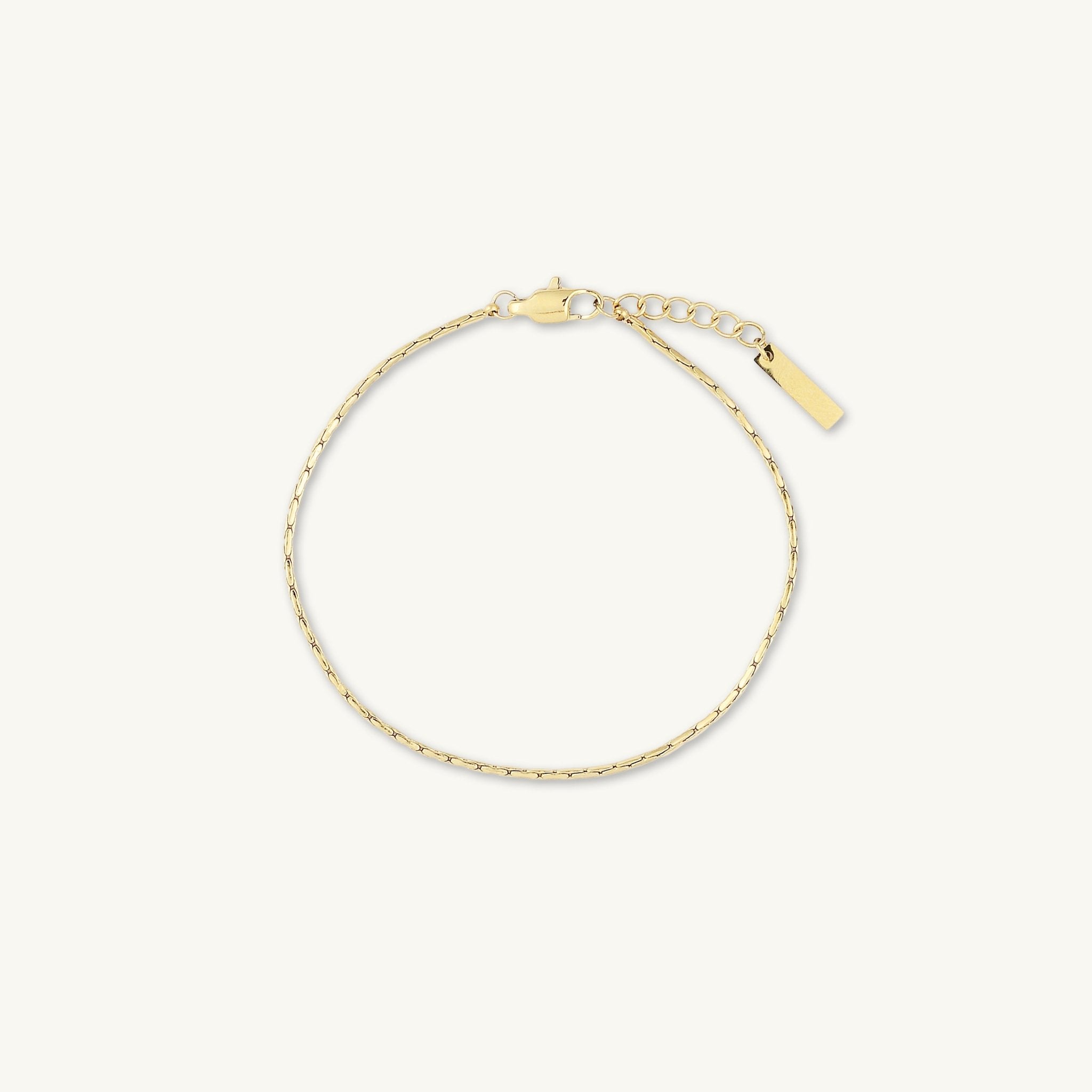 Unisex Trace Chain Bracelet - Camile & Stone