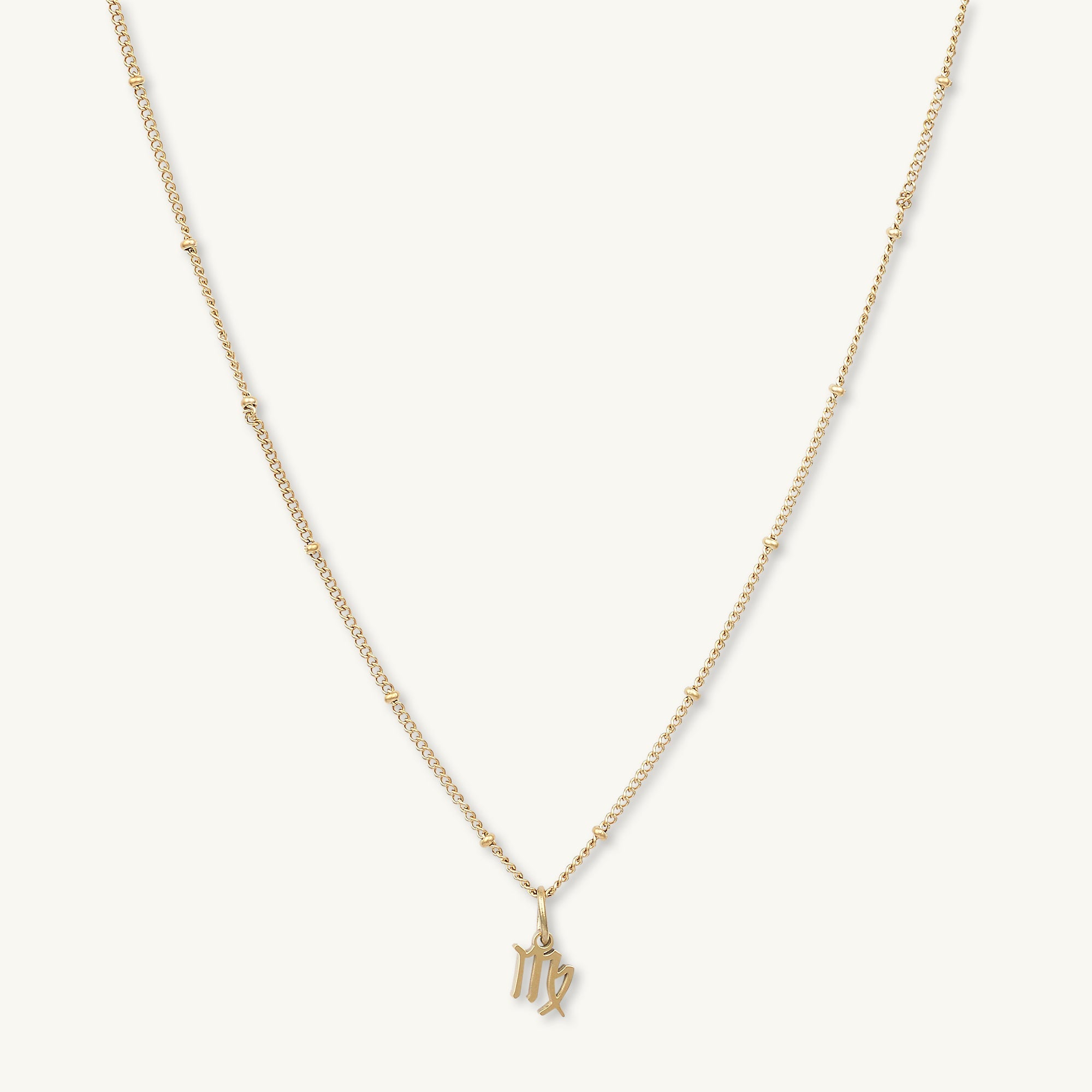 Virgo Pendant Zodiac Star Sign Necklace - Camile & Stone