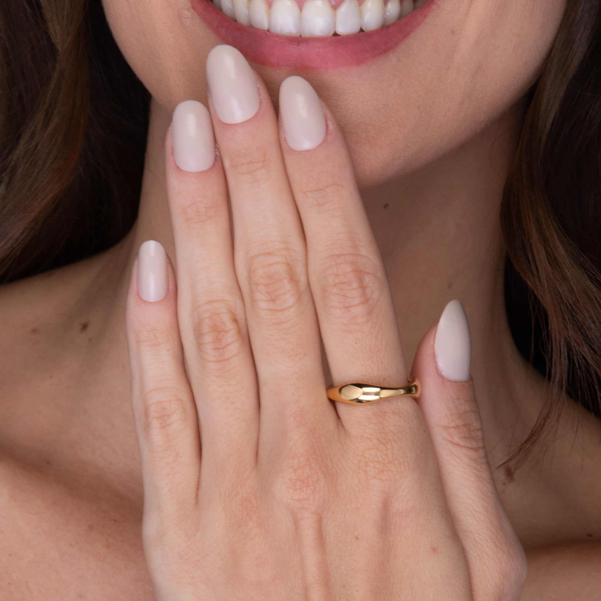 Wavy Dome Statement Ring - Camile & Stone