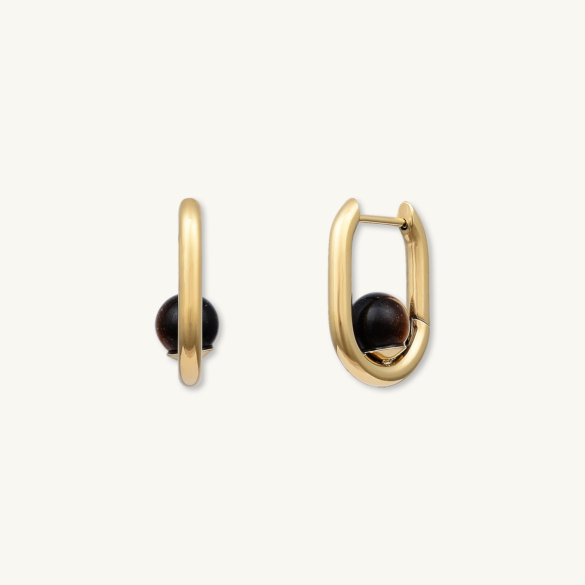Zoey Huggie Hoop Earrings - Camile & Stone