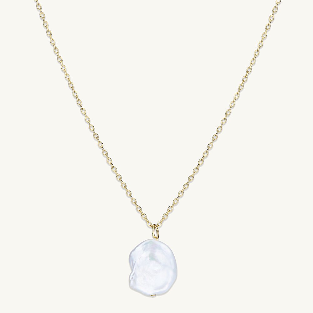 Baroque Pearl Chain Necklace - Camile & Stone