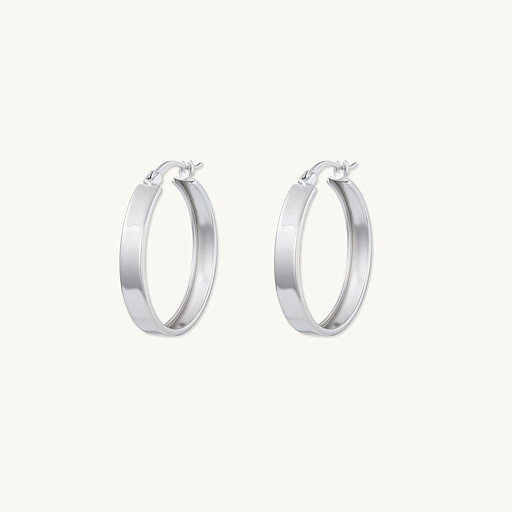 Bold Large Hoop Earrings - Camile & Stone
