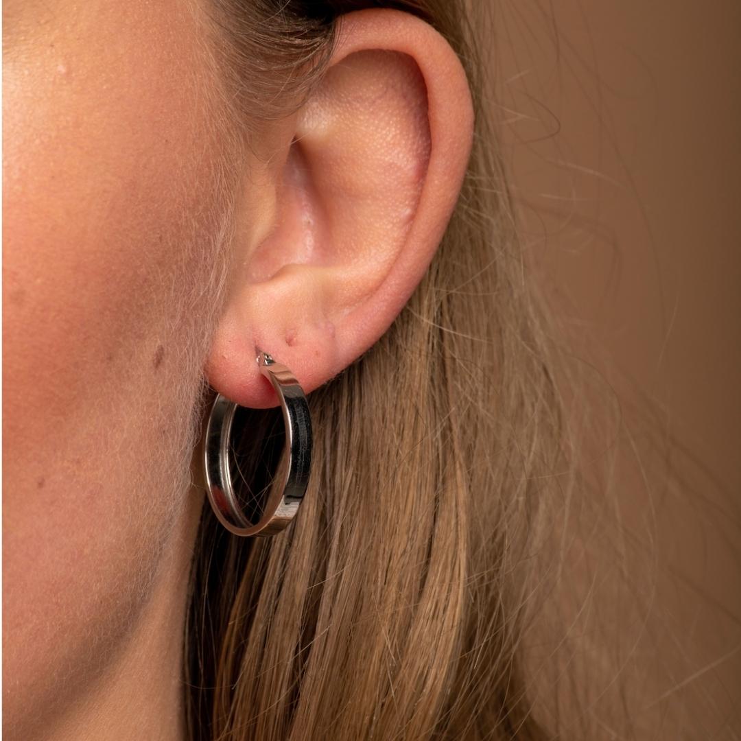 Bold Large Hoop Earrings - Camile & Stone