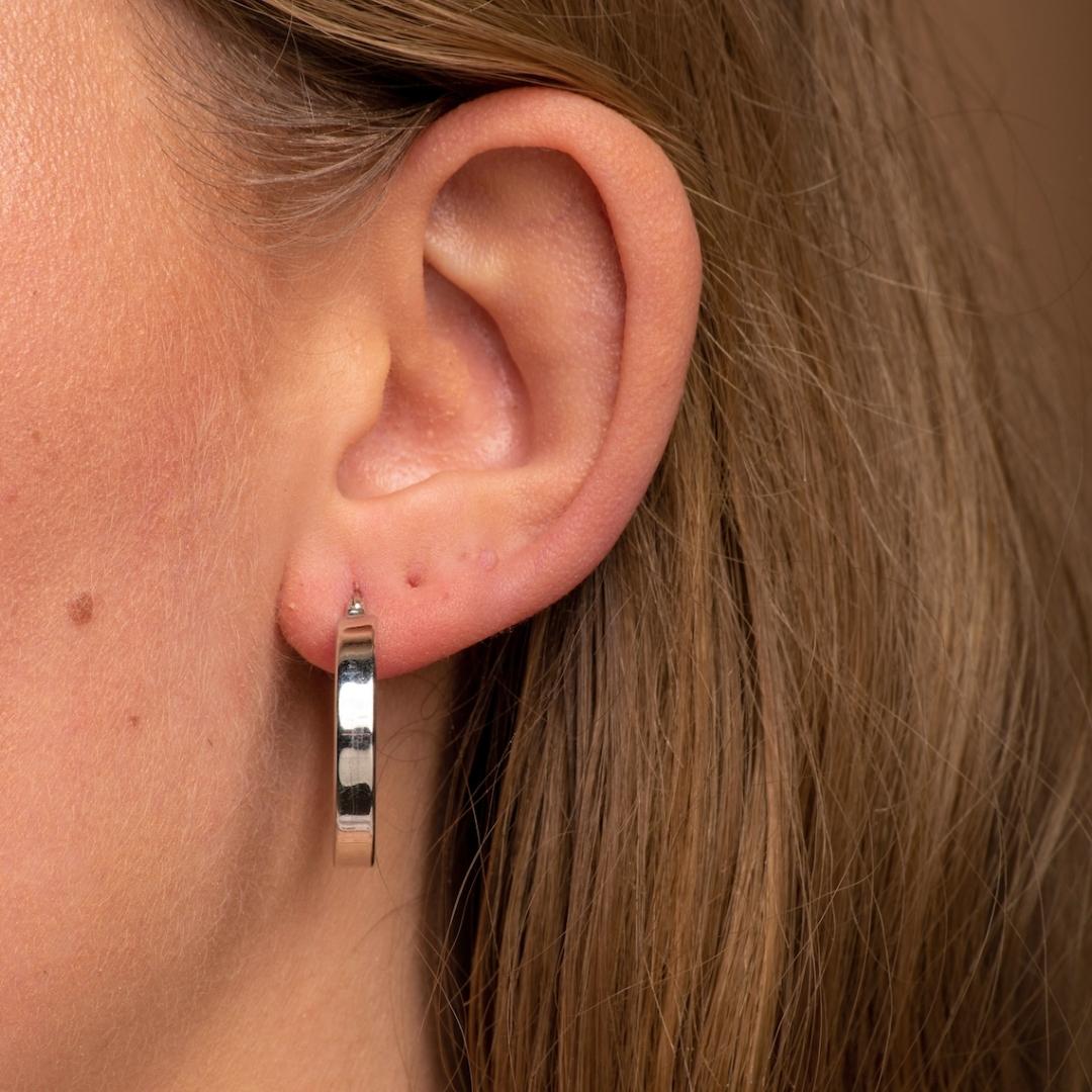 Bold Large Hoop Earrings - Camile & Stone