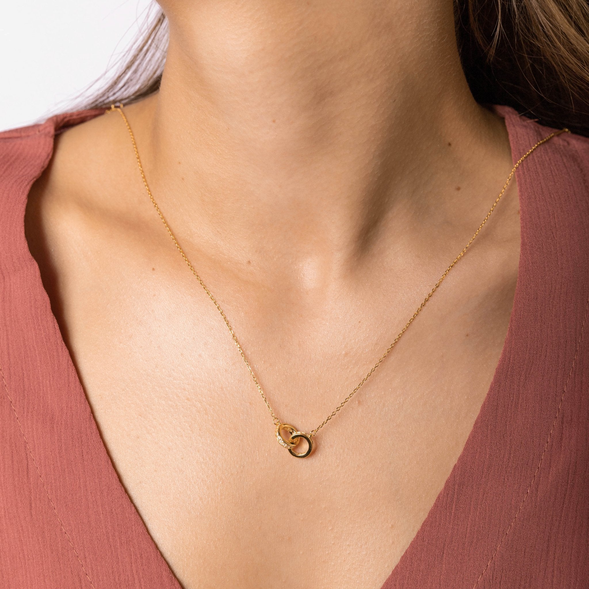 Bond Eternity Sapphire Chain Necklace - Camile & Stone