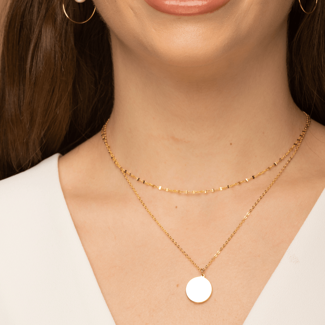Classic Anchor Chain Necklace - Camile & Stone