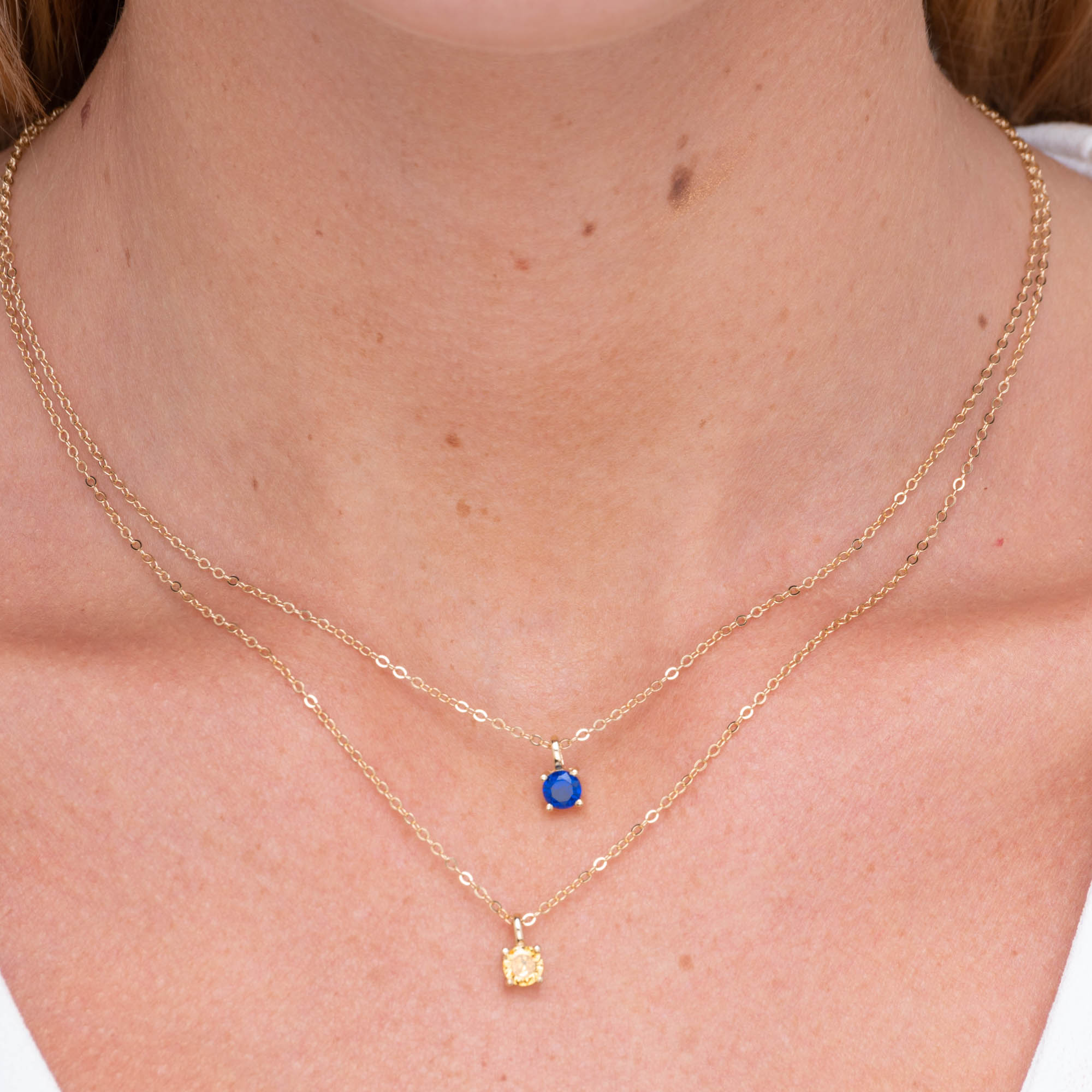 Classic Birthstone Necklace November - Camile & Stone