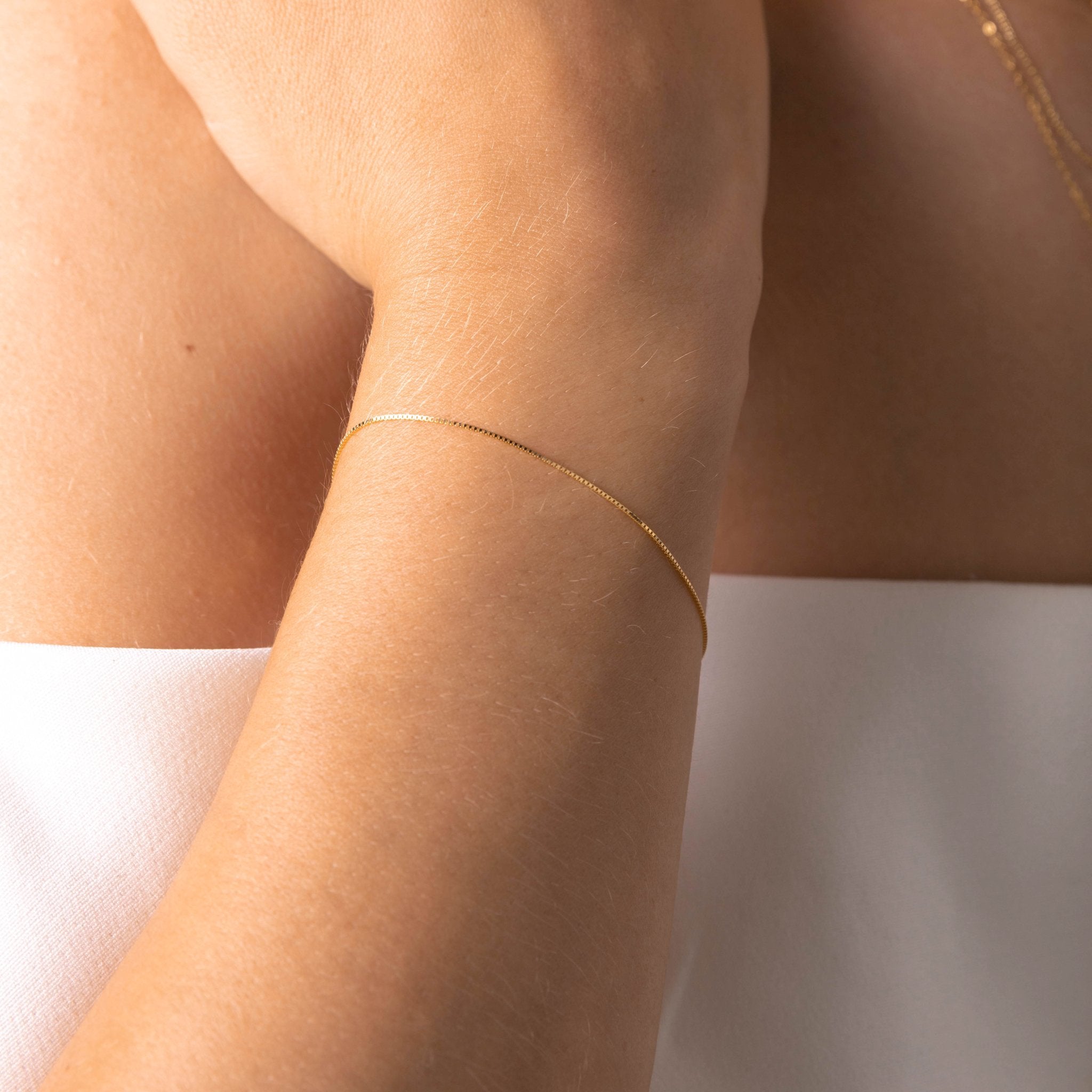 Classic Box Chain Bracelet - Camile & Stone