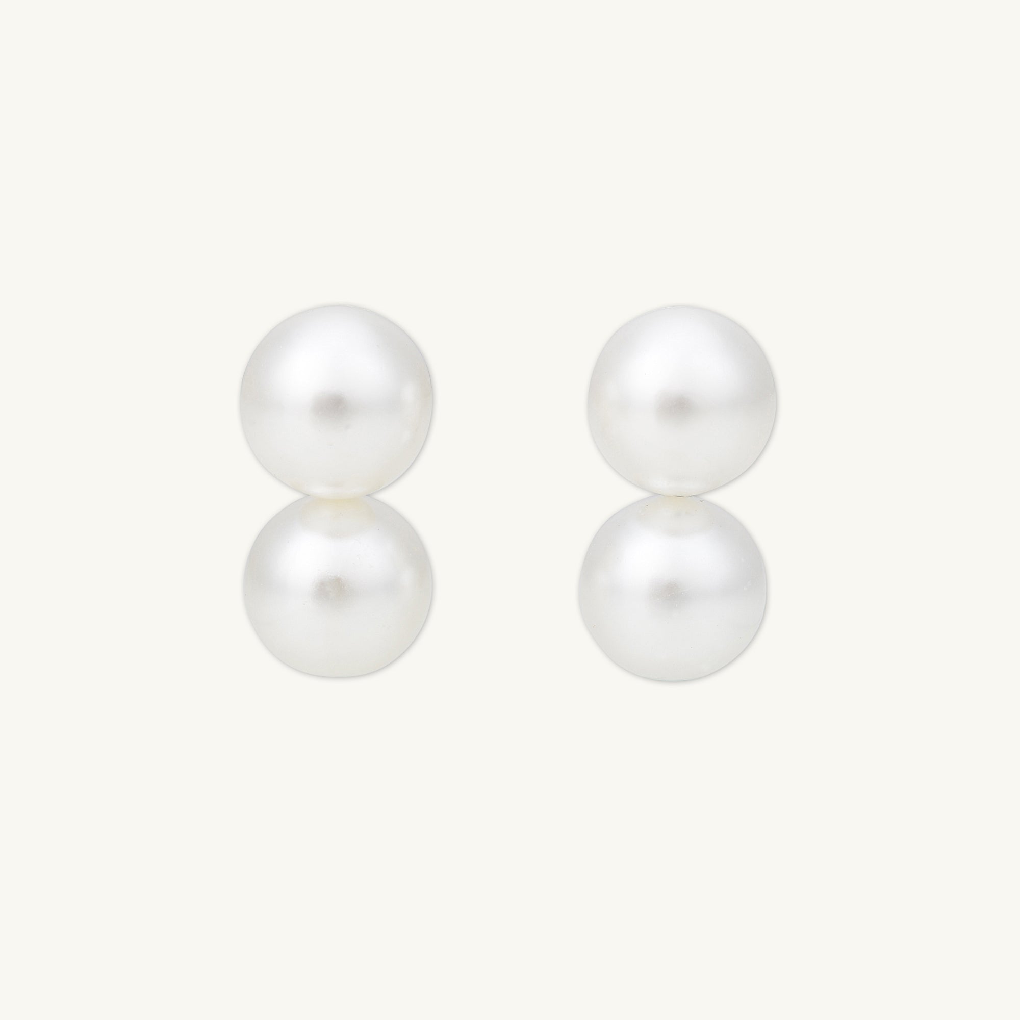Classic Double Pearl Earrings - Camile & Stone