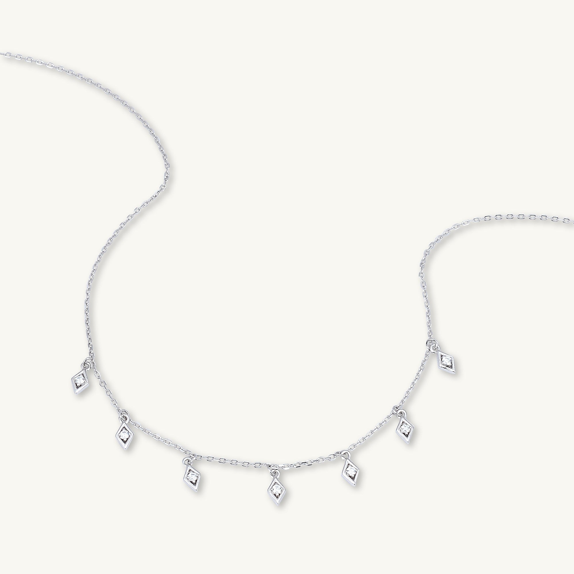 Dangling Kite Sapphire Necklace - Camile & Stone