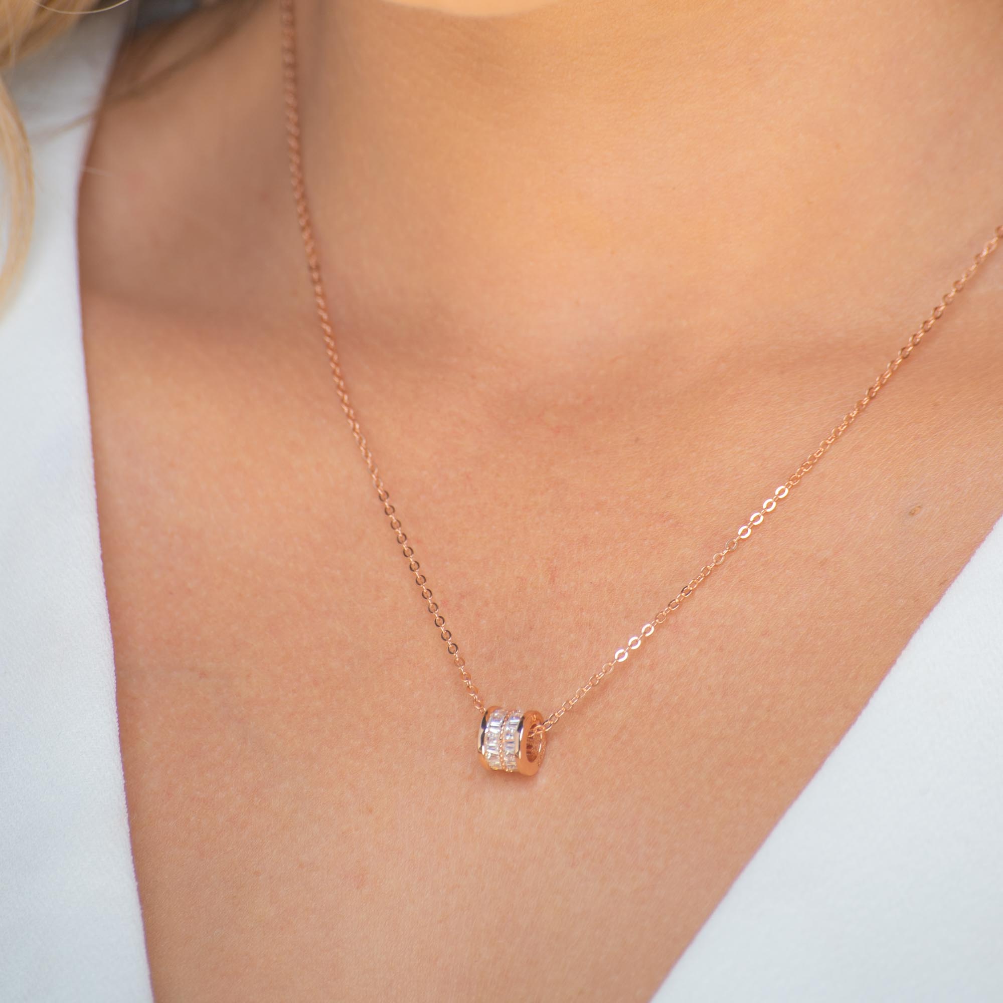 Eternity Sapphire Necklace - Camile & Stone