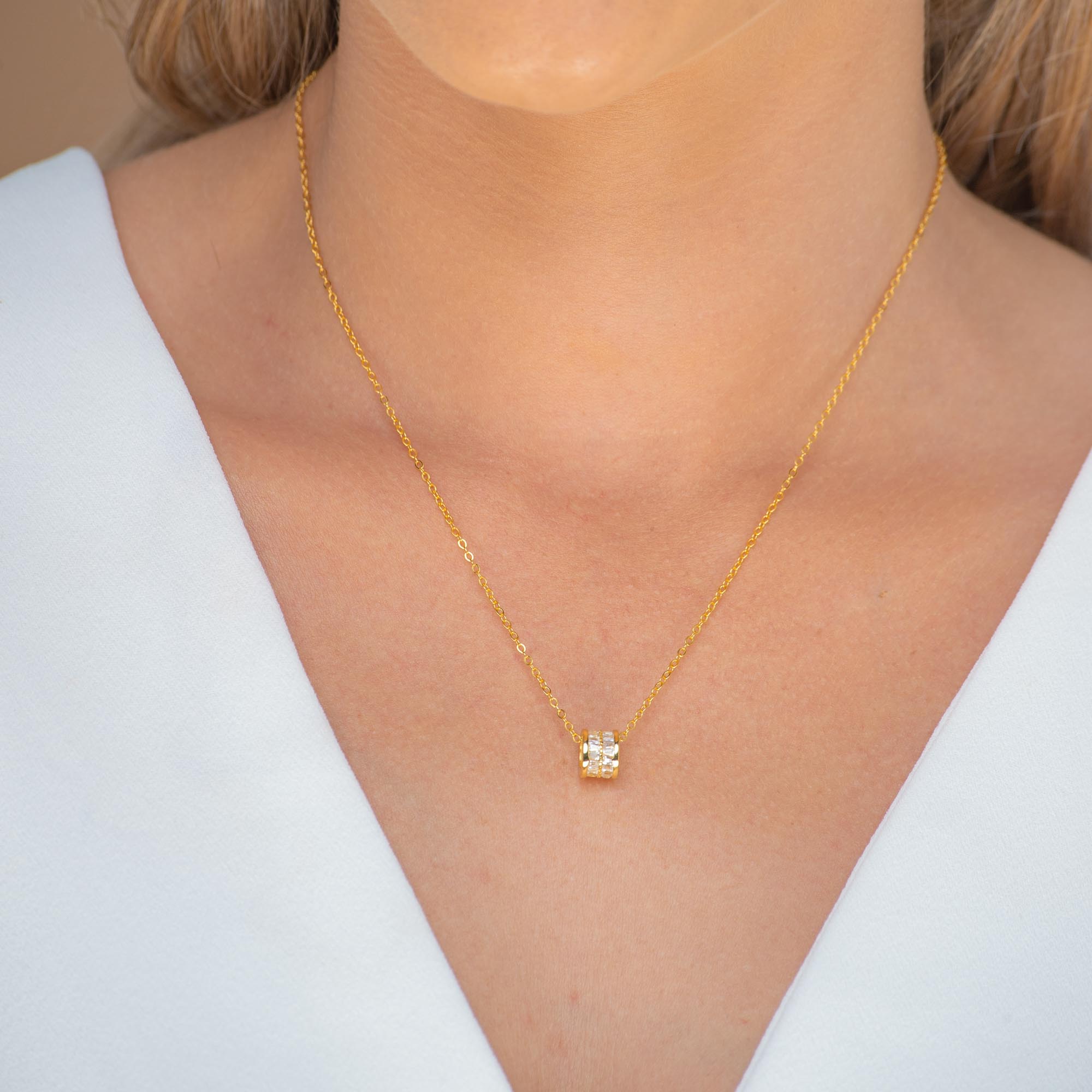 Eternity Sapphire Necklace - Camile & Stone