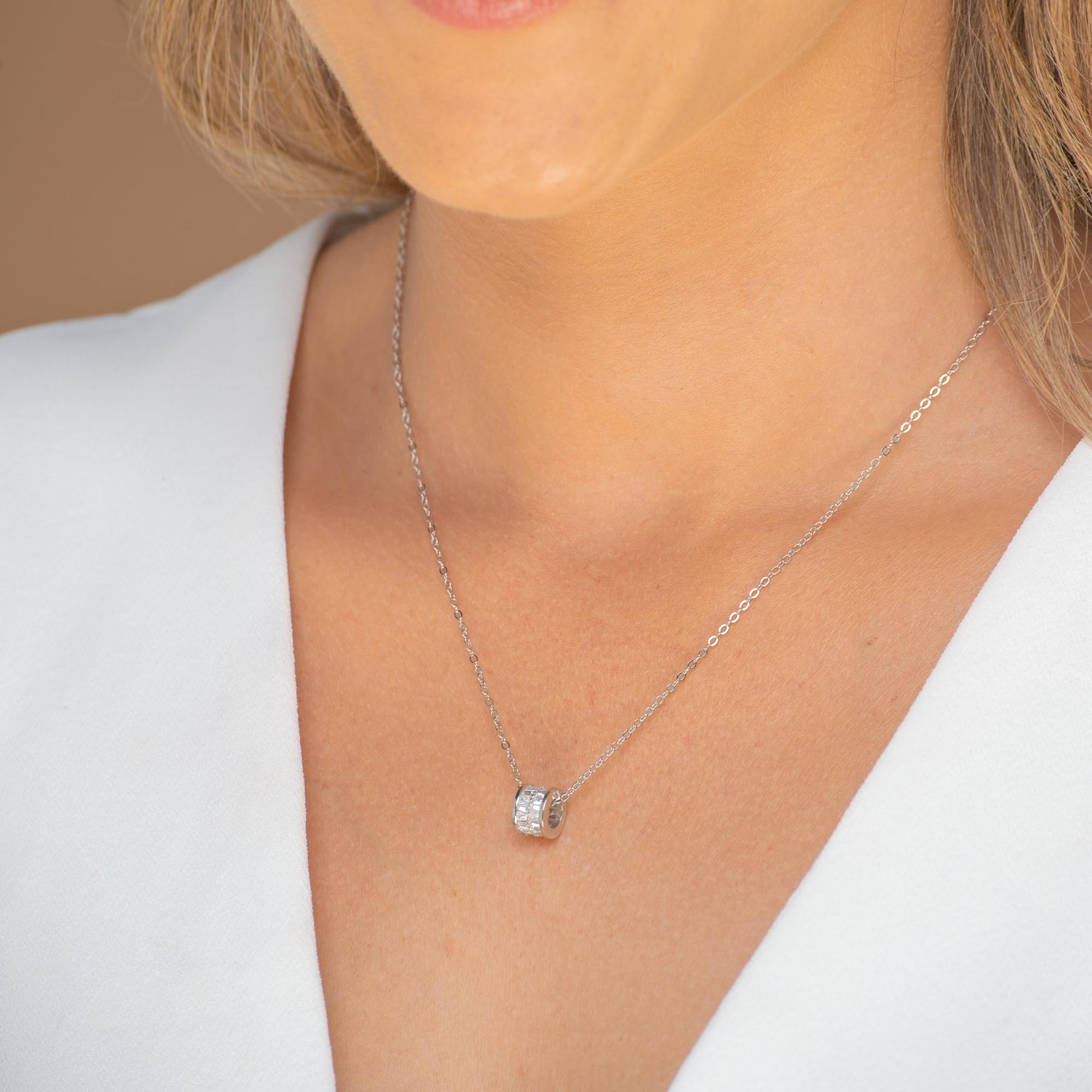 Eternity Sapphire Necklace - Camile & Stone