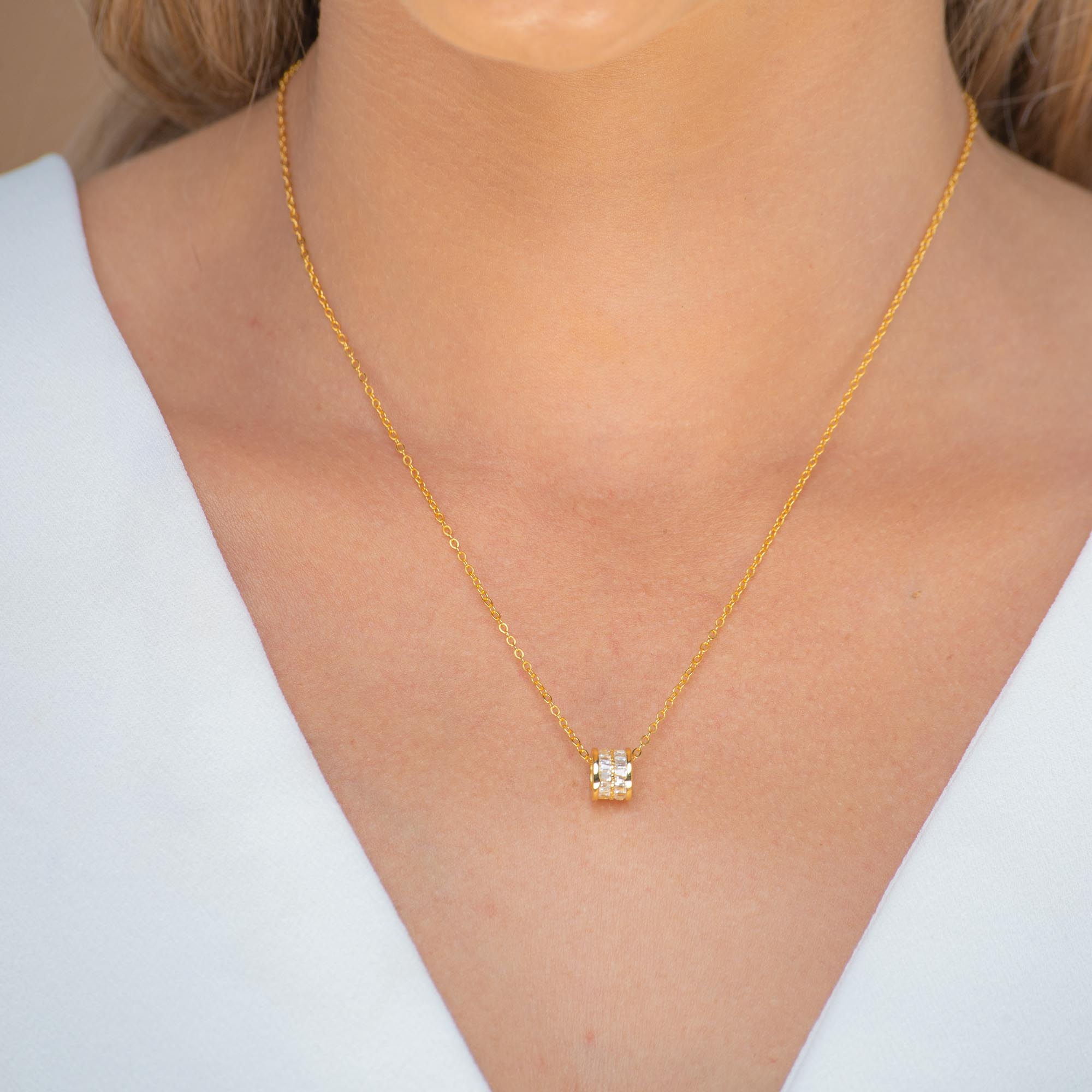 Eternity Sapphire Necklace - Camile & Stone