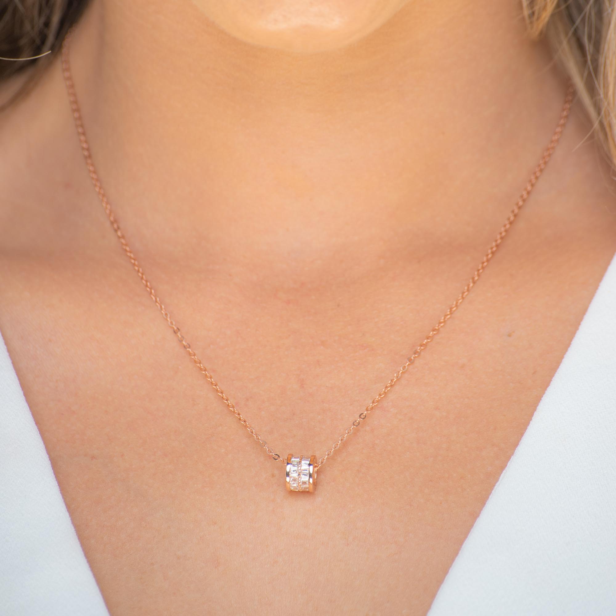 Eternity Sapphire Necklace - Camile & Stone