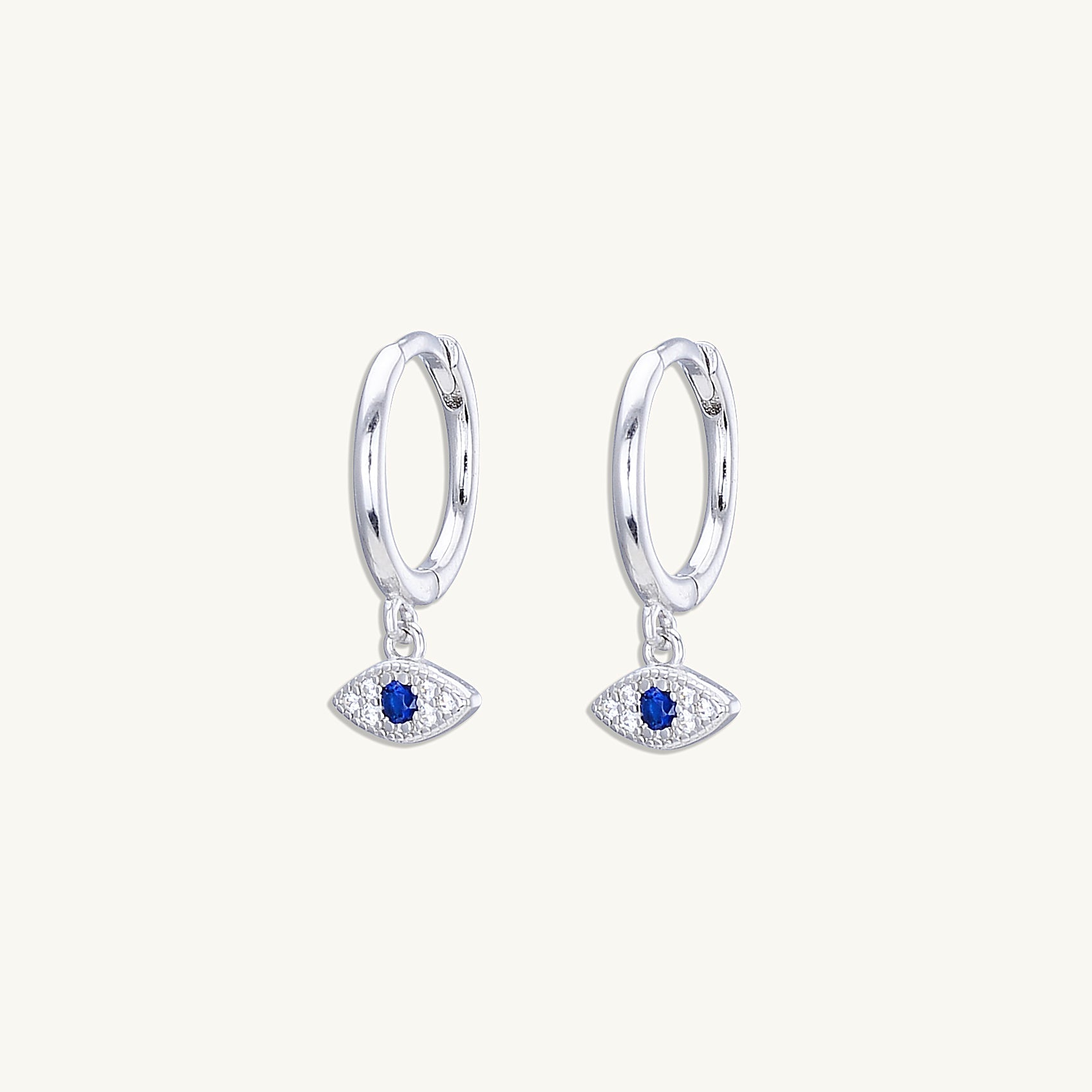Evil Eye Pave Earrings - Camile & Stone