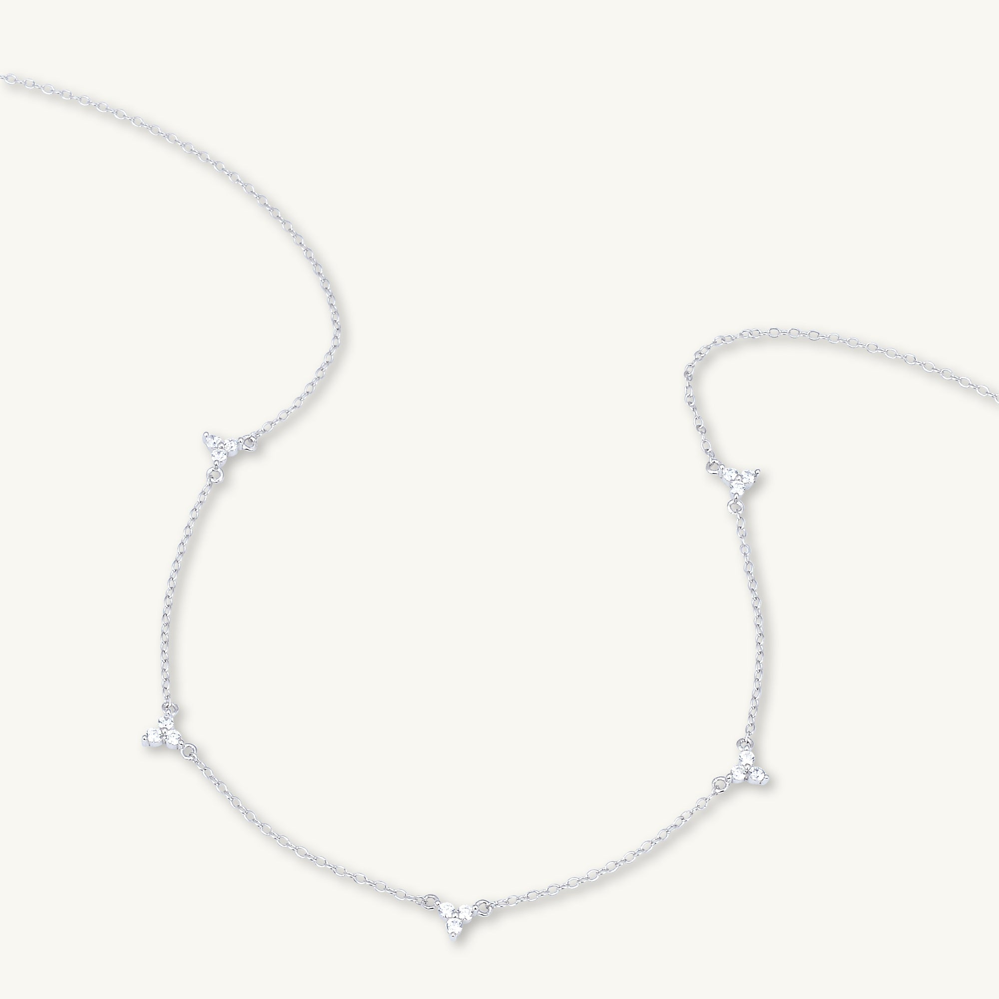 Lotus Station Chain Necklace - Camile & Stone