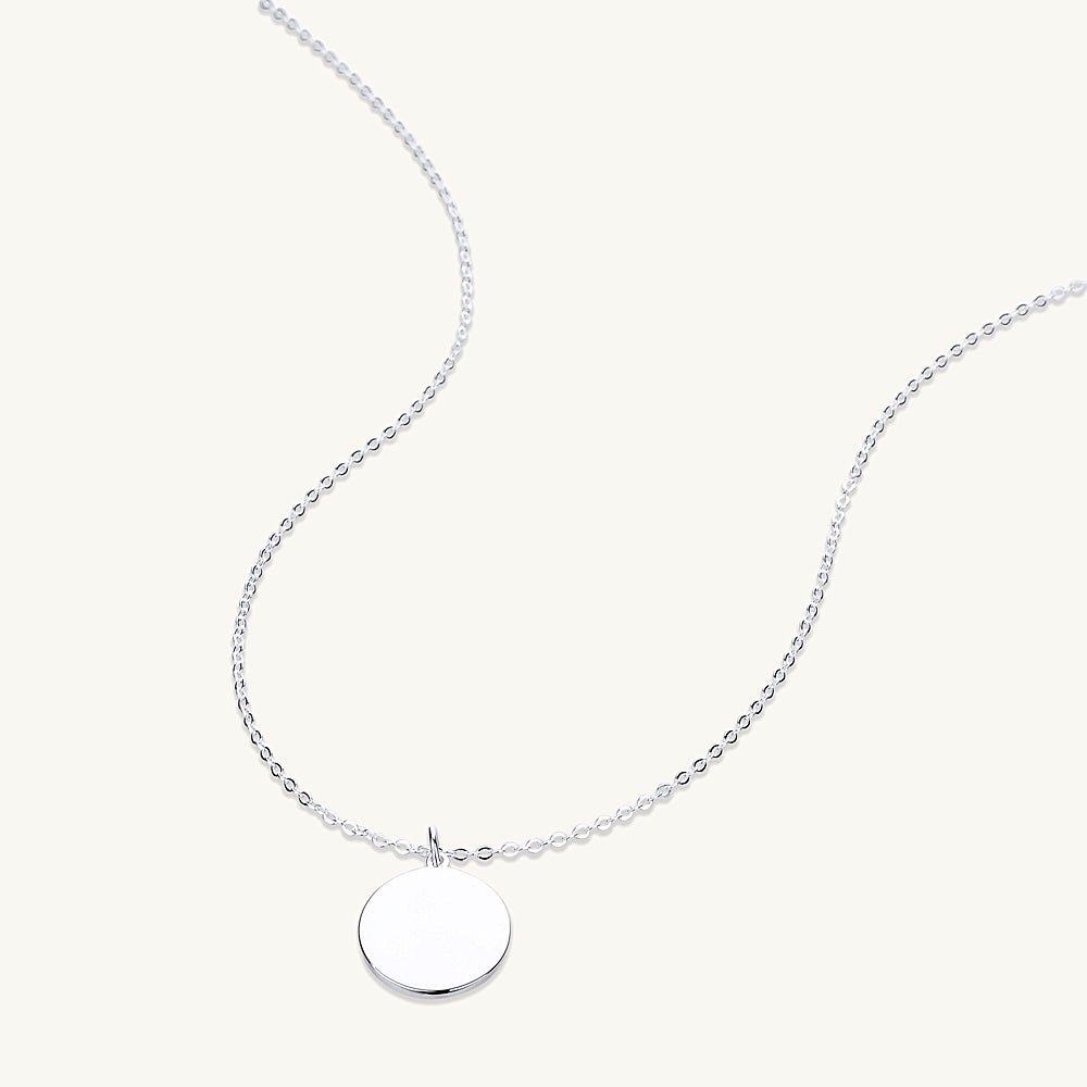 Medallion Coin Pendant Necklace - Camile & Stone