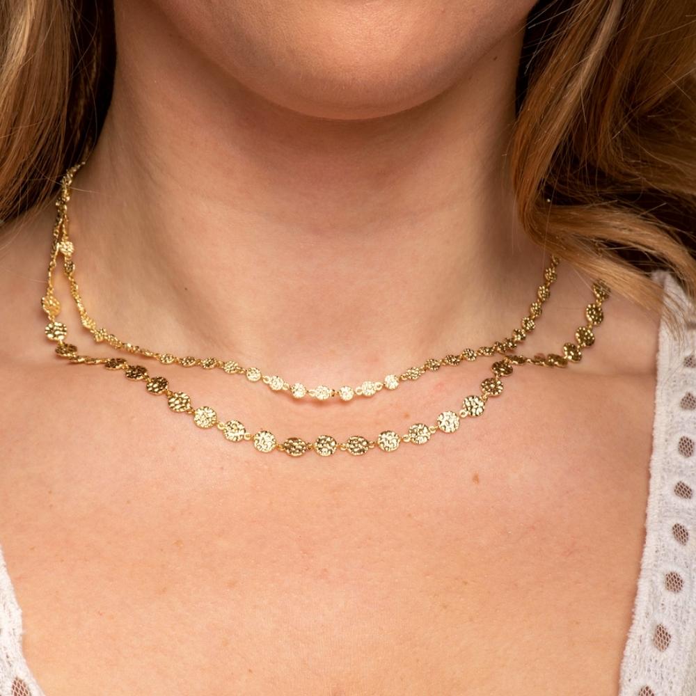 Molten Chunky Layering Necklace - Camile & Stone