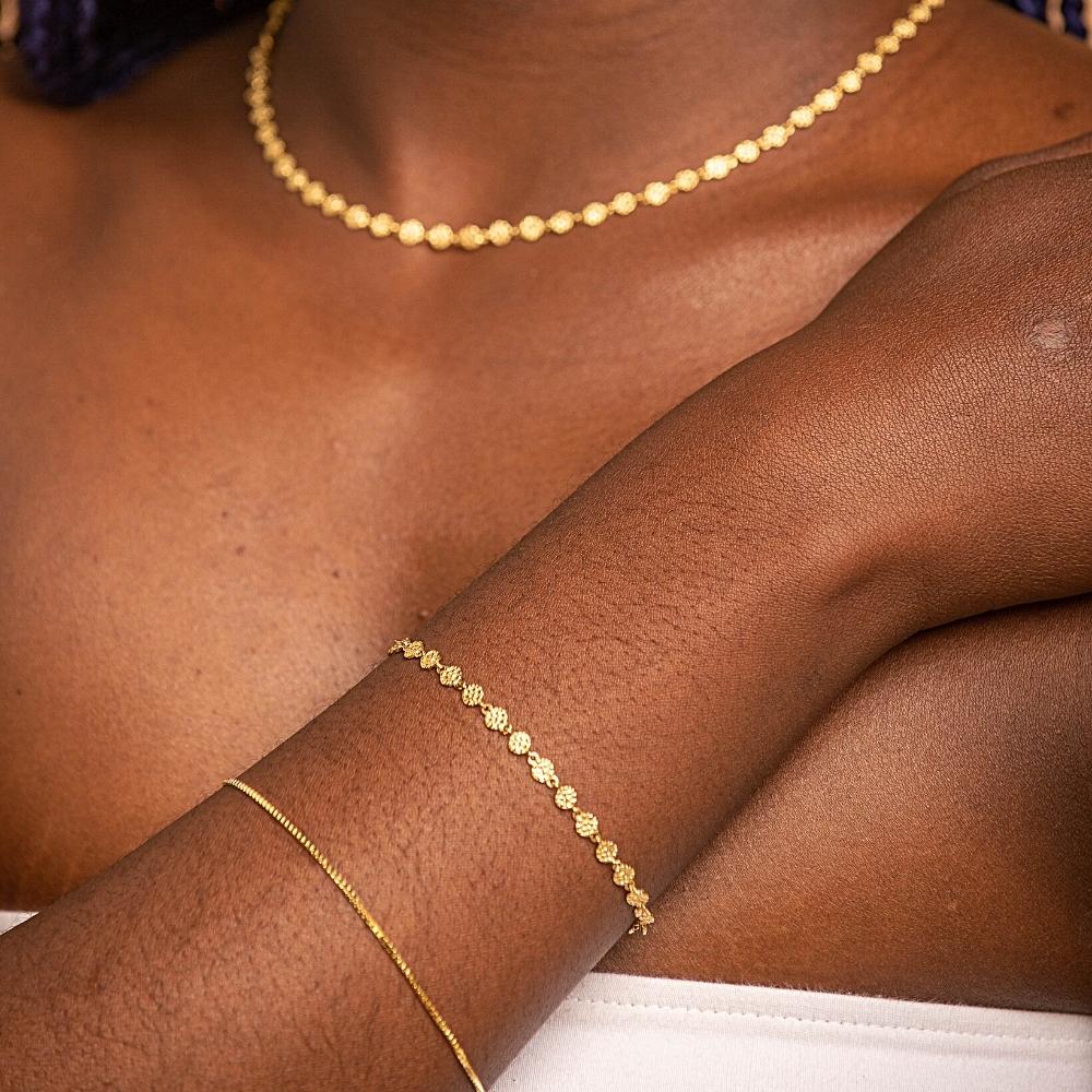 Molten Chunky Layering Necklace - Camile & Stone