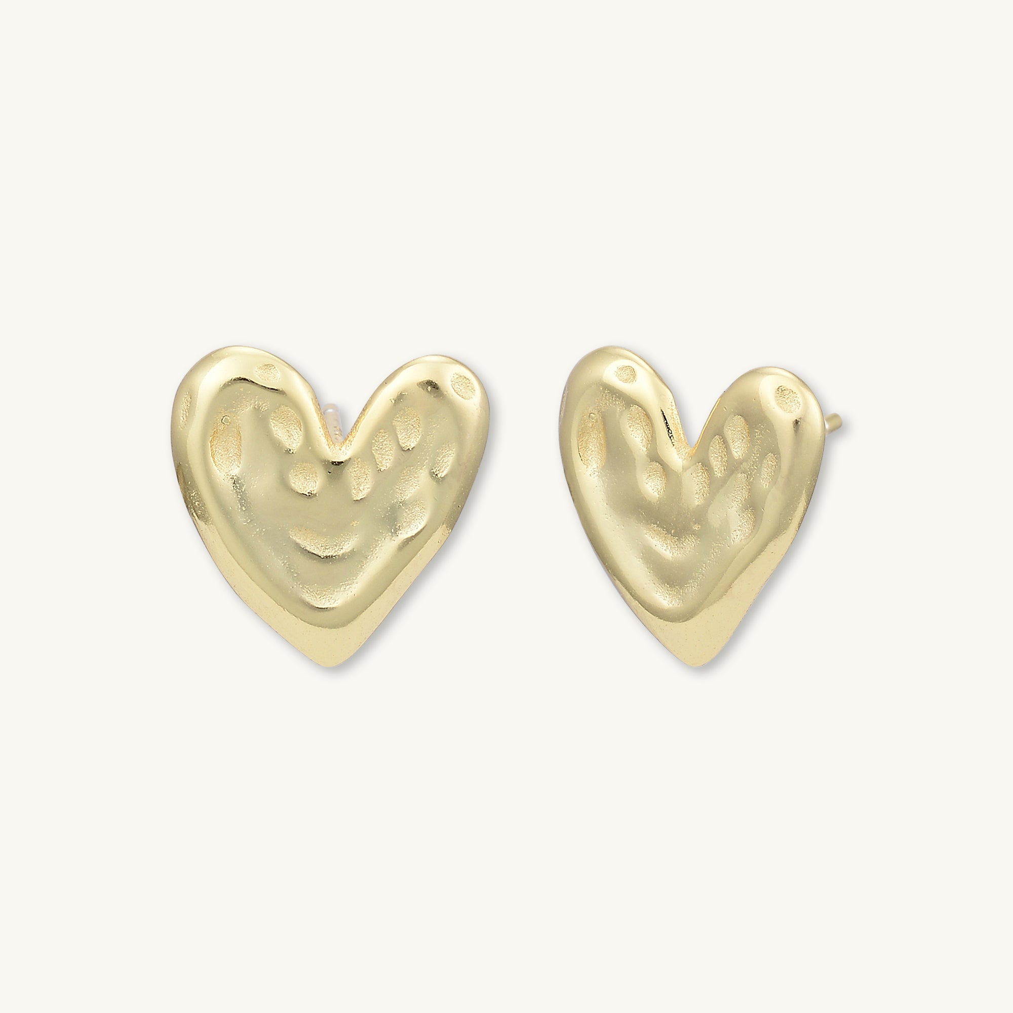 Molten Heart Statement Earrings - Camile & Stone